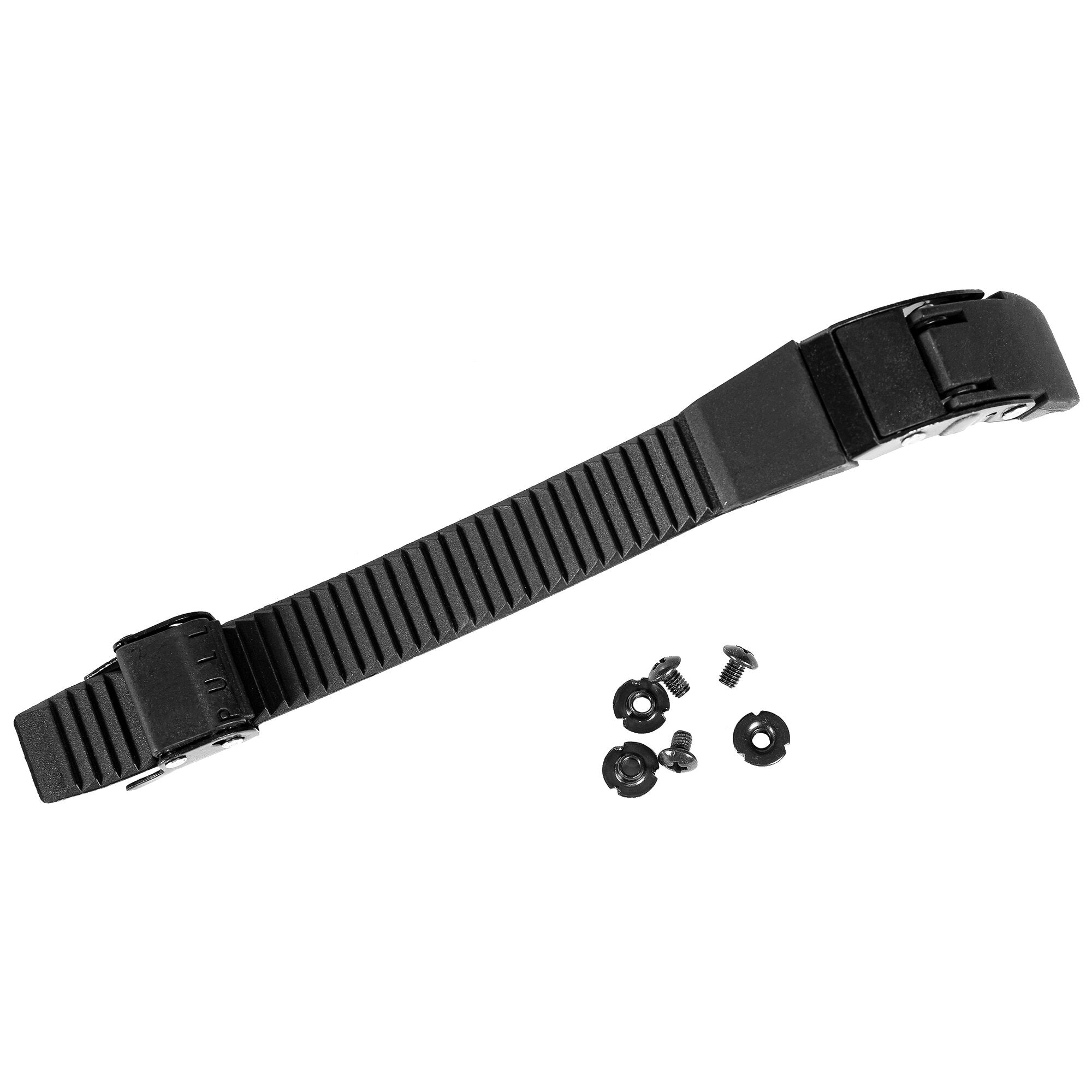 Powerslide Classic Buckle Set Complete - Black - Left & Right - 18cm - Perfect for Skateboarding, Roller Skating & Inline Skating