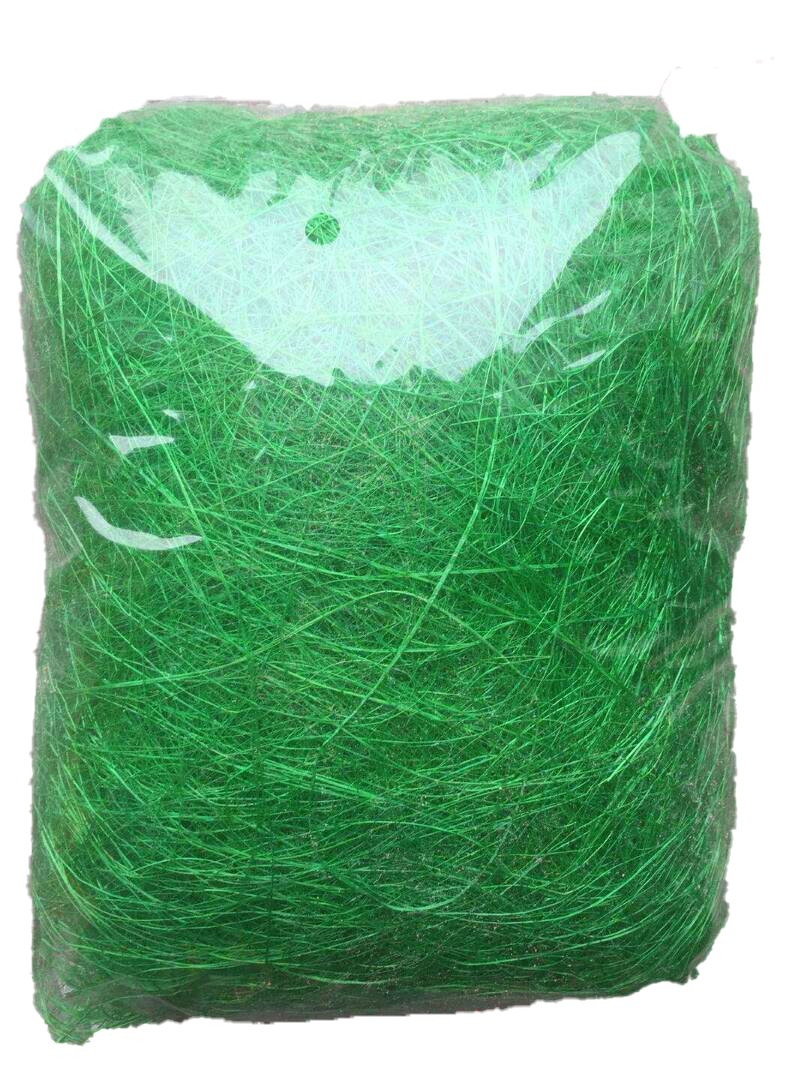 AAYU Natural Sisal Fiber | Premium Jute Fiber for DIY Crafts & Basket Decor | 8 oz Bag | Eco-Friendly, Green Color | Perfect for Macrame, Wreath Making & Home Decor Projects
