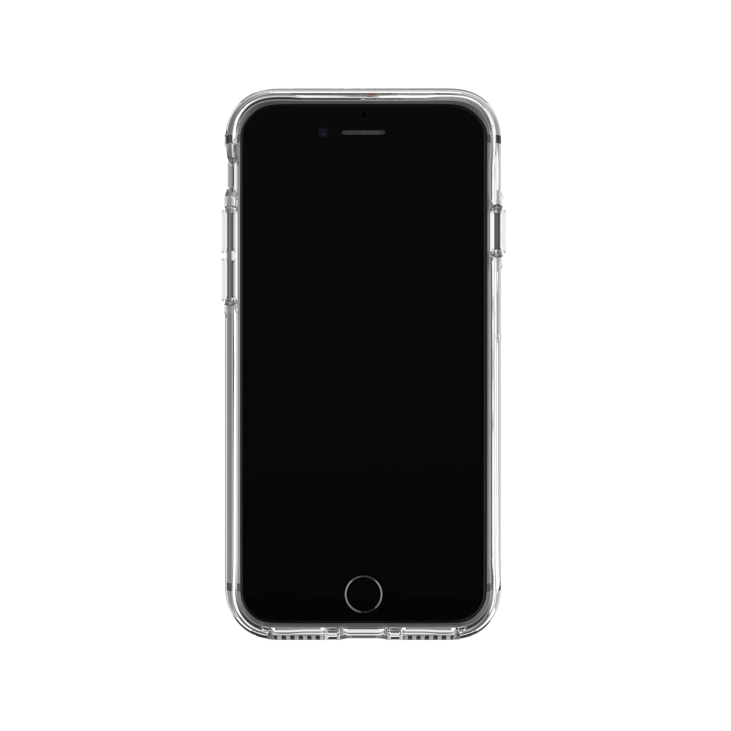 ZAGG Gear4 Crystal Palace Case for Apple iPhone SE (3rd/2nd/1st Gen), iPhone 8/7/6s/6 - Wireless Charging Compatible, MagSafe Support, Shockproof Clear Protective Cover - Perfect for Everyday Use, Travel & Outdoor Activities