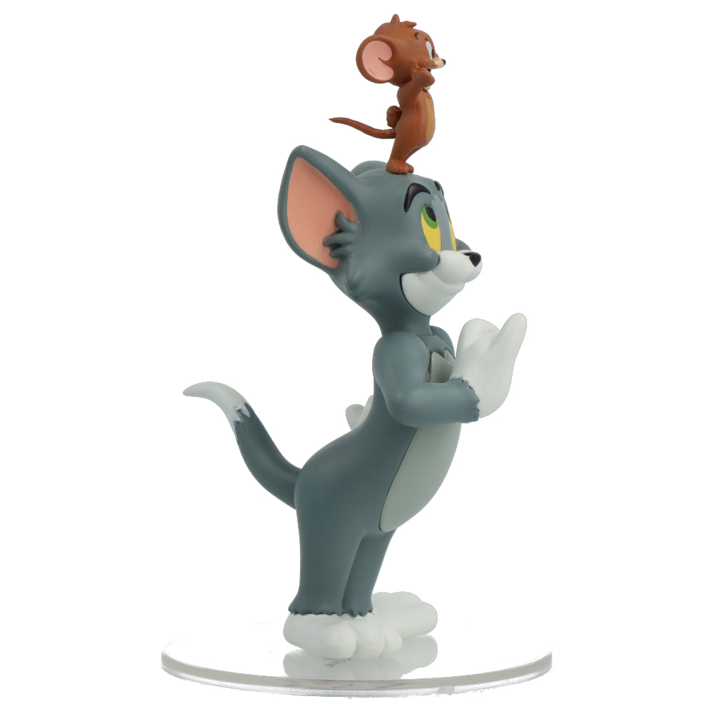Tom & Jerry UDF Figurine - Jerry Sitting on Tom's Head | Collectible Cartoon Character Statue | Perfect for Home Decor, Office Display & Anime Fans Gift