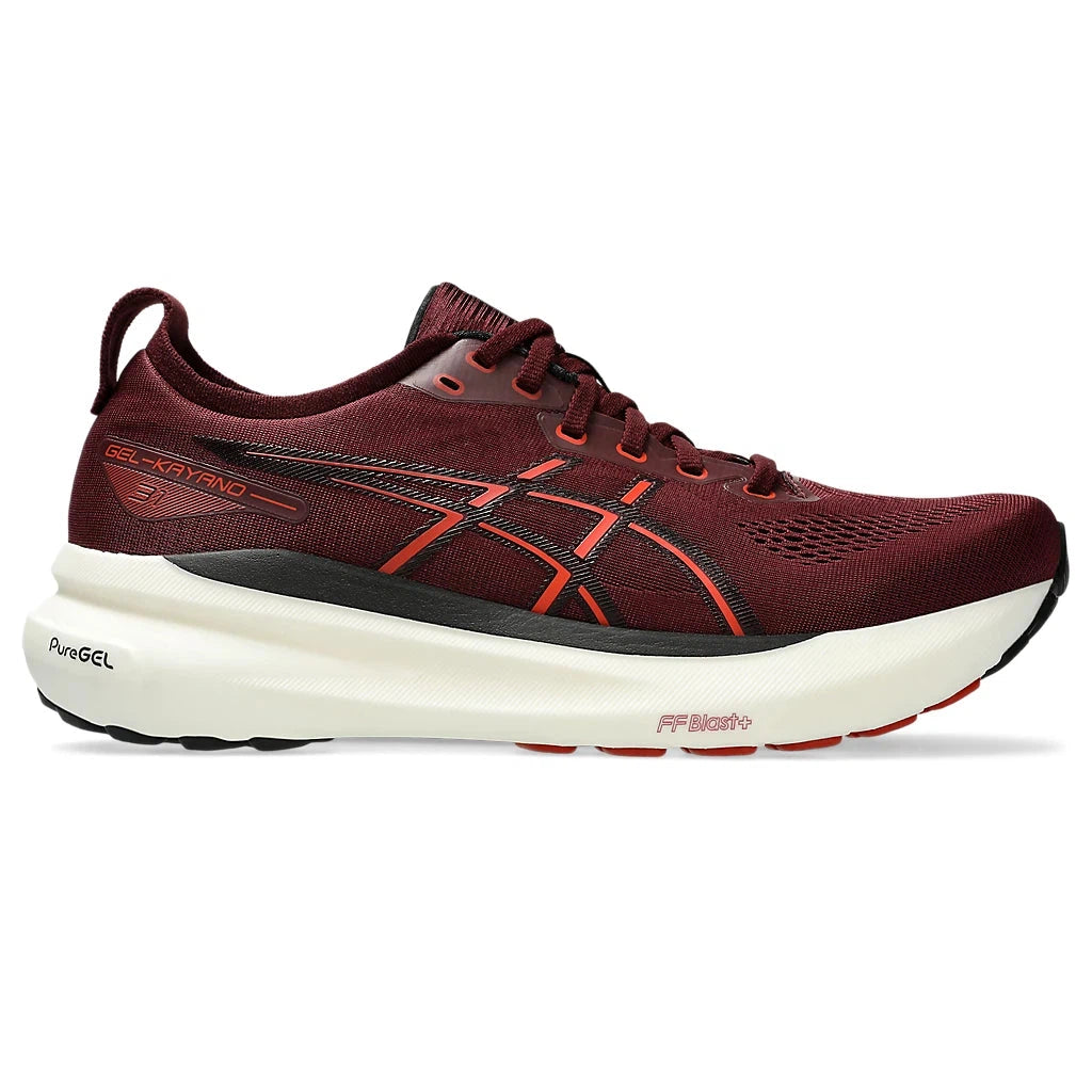 ASICS Men's Gel Kayano 31 Running Shoes - Lightweight Cushioned Support for Marathon Training & Road Running | Perfect for Jogging, Gym Workouts & Everyday Comfort