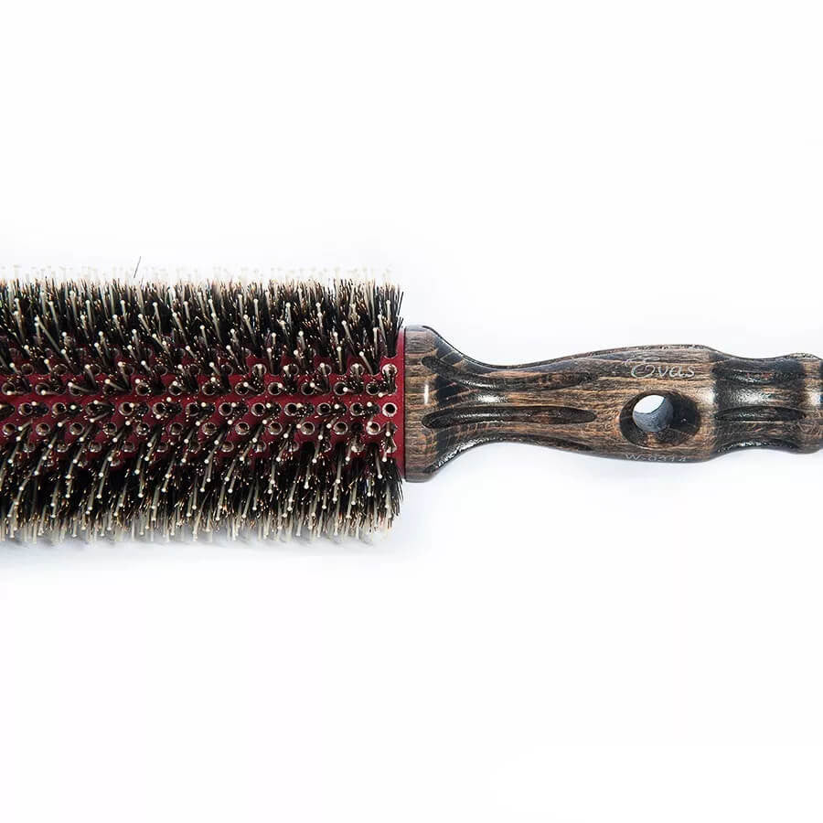 Evas W0314 Ceramic Ionic Hair Brush for Smooth & Shiny Hair - Perfect for Styling, Detangling & Salon-Quality Results at Home