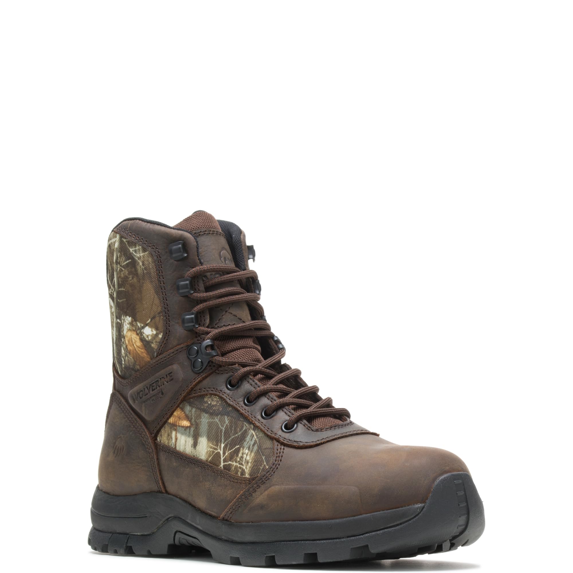 Wolverine Men's Manistee Waterproof Steel Toe Work Boots - Durable Construction Boots for Heavy Duty Jobs & Outdoor Work