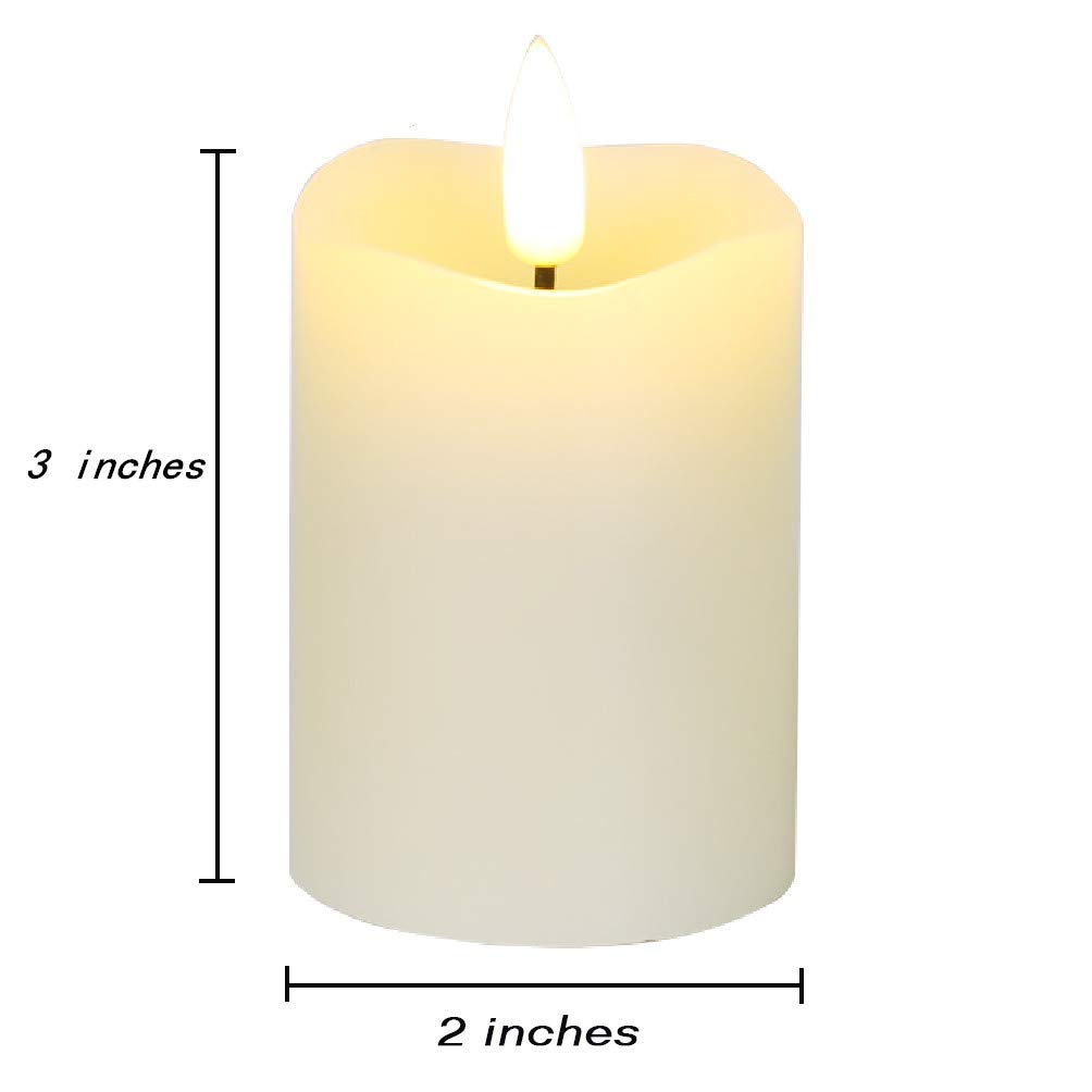 Flameless LED Votive Candles 6 Pack - 2