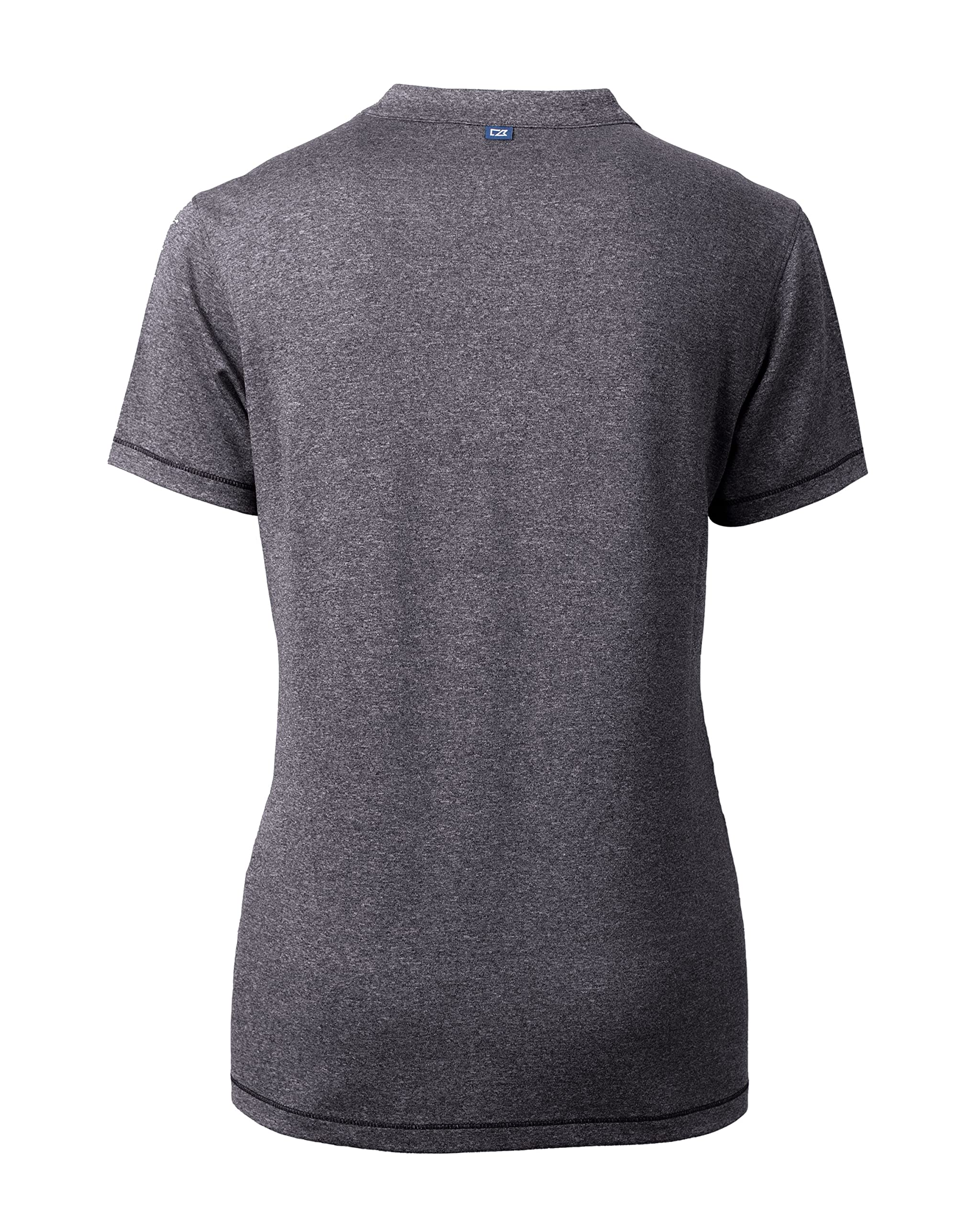 Cutter & Buck Forge Heathered Stretch Women's Blade Top - Comfortable Athletic Shirt for Golf, Tennis & Casual Wear