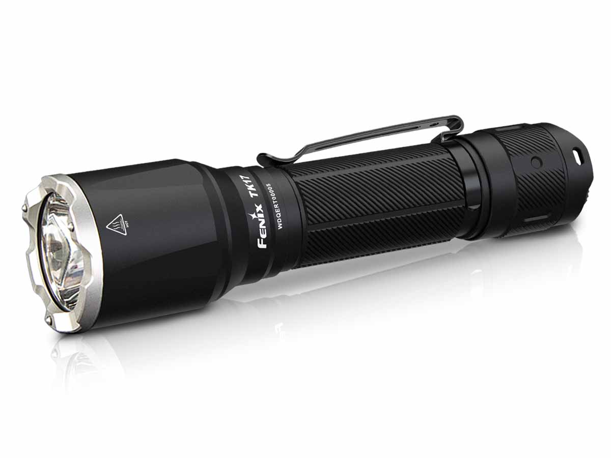 Fenix TK17 Tactical Flashlight - 1000 Lumens, Rechargeable, Waterproof LED Flashlight for Camping, Hiking, Emergency & Outdoor Adventures