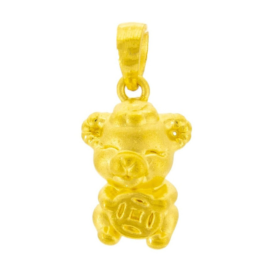 24K Gold Ram Pendant Necklace for Men & Women - Zodiac Aries Jewelry Gift - Perfect for Birthdays, Anniversaries & Spiritual Protection