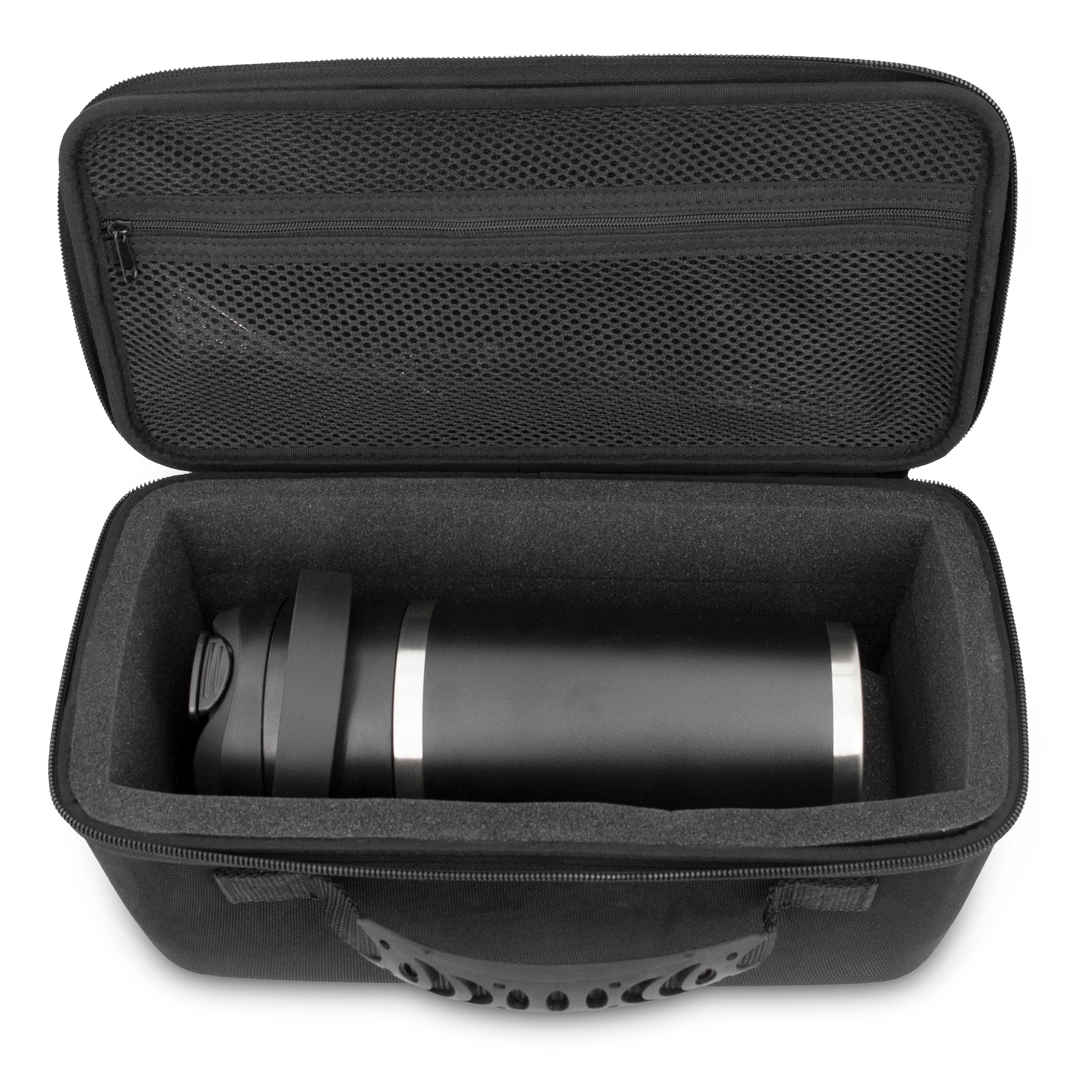 CASEMATIX Durable Travel Blender Case for Nutribullet Flip Portable Blender - Shockproof Protective Storage with Adjustable Shoulder Strap | Perfect for Gym, Camping & Smoothie On-The-Go