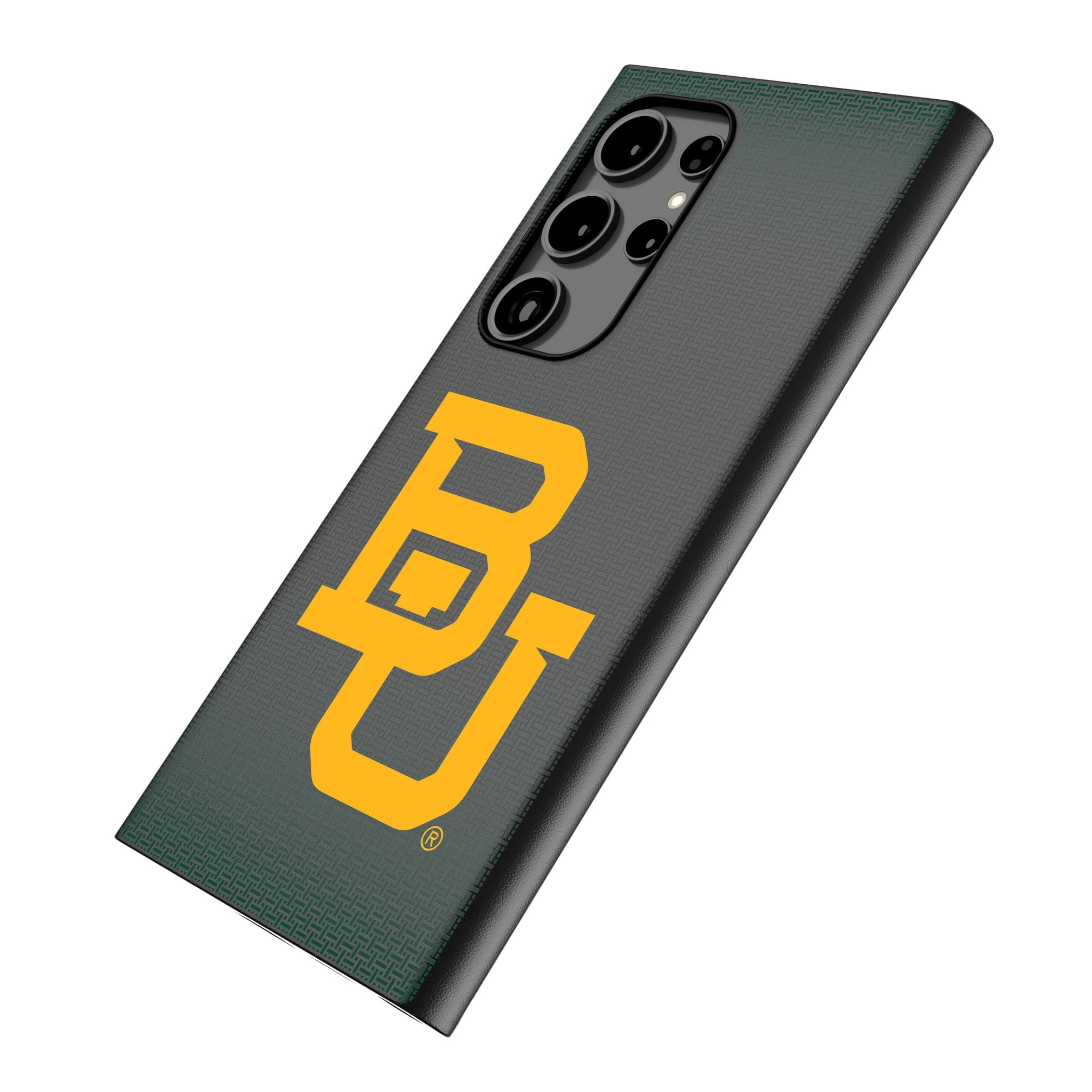 Baylor University Bears Linen MagSafe Compatible Phone Case for Samsung Galaxy S23 Ultra/S22 Ultra - Durable Protective Cover for School Spirit & Everyday Use