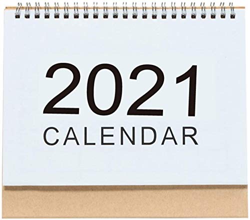 2021 Waterproof Desk Calendar - 20x15cm for Home & Office Decor