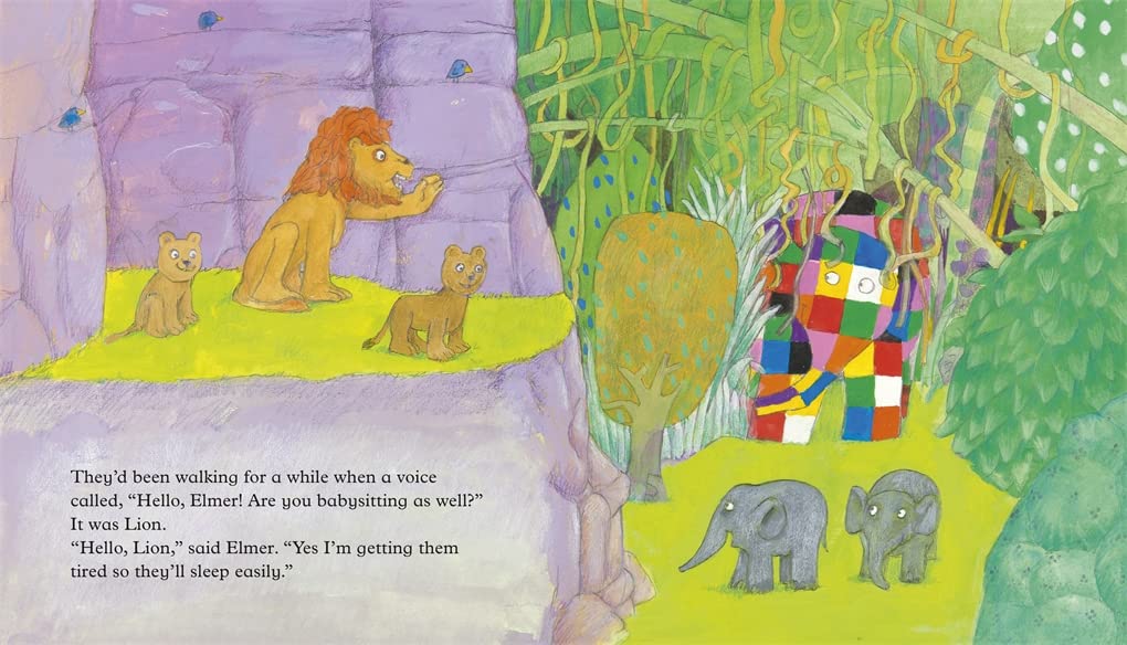 Elmer and the Bedtime Story - Children's Picture Book for Bedtime Reading | Elmer Series by David McKee | Perfect for Kids' Nighttime Routine & Storytime