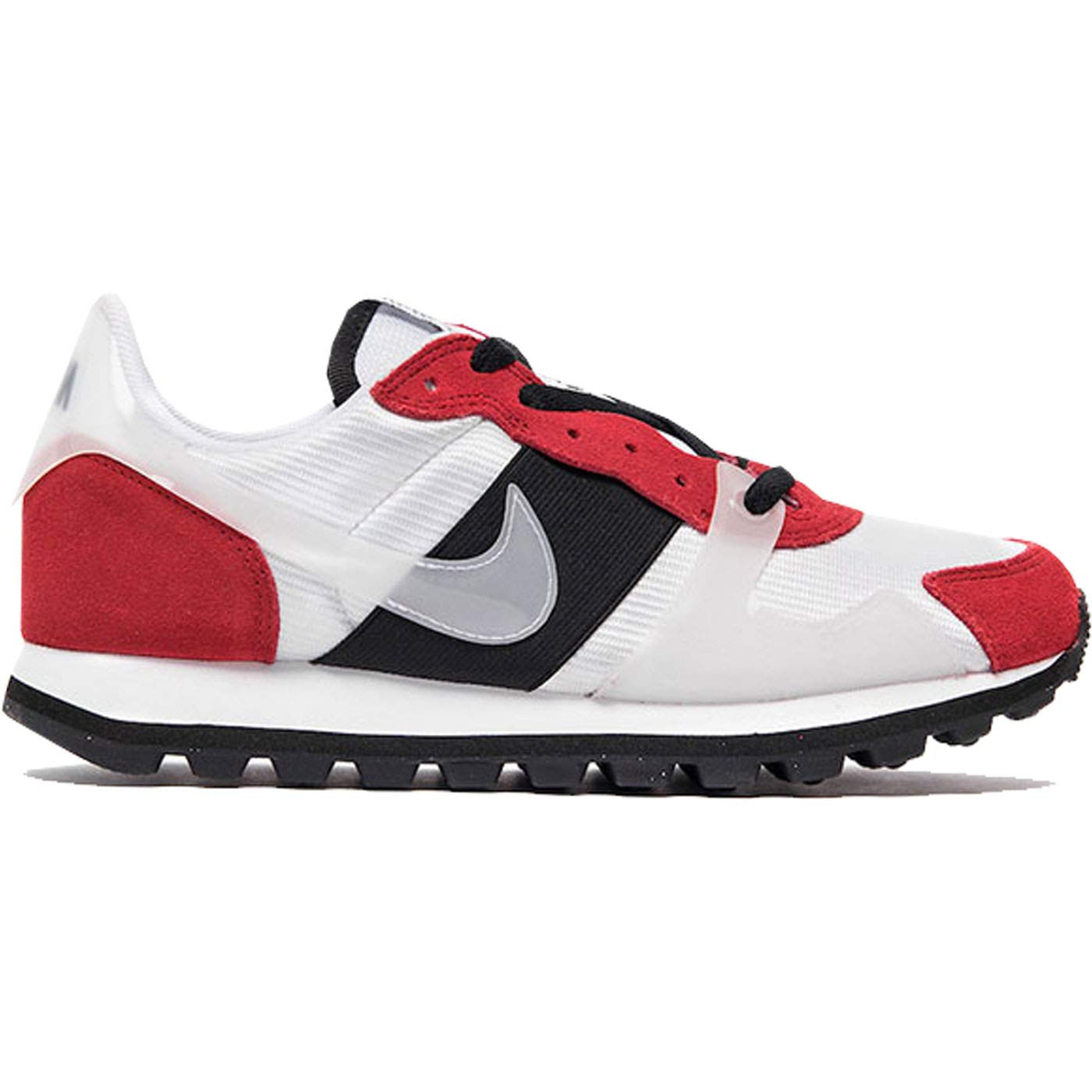 Nike Women's V-Love O.X. Sneakers AR4269-101 - White/White-Gym Red-Black - Size 7.5 - Comfortable Casual & Gym Shoes for Running, Training & Everyday Wear