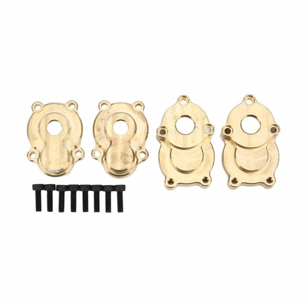 LYunce RC Rear Steering Knuckles Portal Cover - Anti-Corrosion Upgrade for 1/10 Scale RC Crawler (YK4102 Compatible) - Perfect for Off-Road Crawling & Rock Climbing Adventures