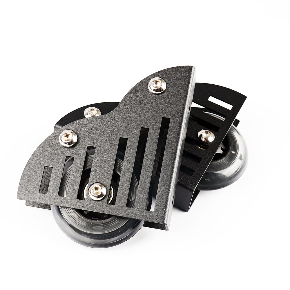 Heavy Duty Bottom Rollers for Sliding Ladder - 1 Pair Replacement Wheels for Smooth Gliding | Perfect for Warehouse, Garage, and Industrial Ladder Mobility