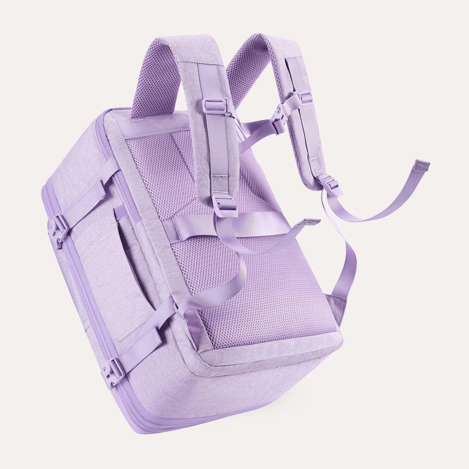 Falco 40L Expandable Airline Approved Carry On Travel Backpack - Waterproof Laptop Backpack for Business Travel, Weekend Trips & Commuting