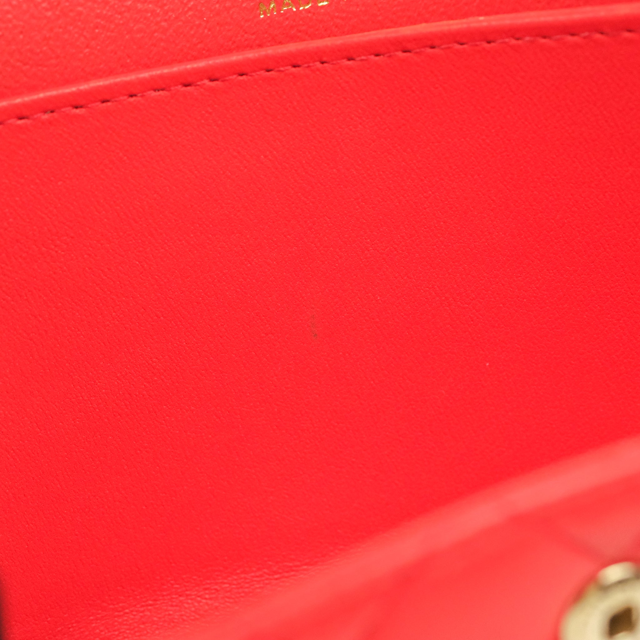 Chanel Classic Medium Double Flap Bag - Red Lambskin Leather with Gold Hardware | Luxury Designer Handbag for Women, Perfect for Parties, Weddings & Everyday Elegance