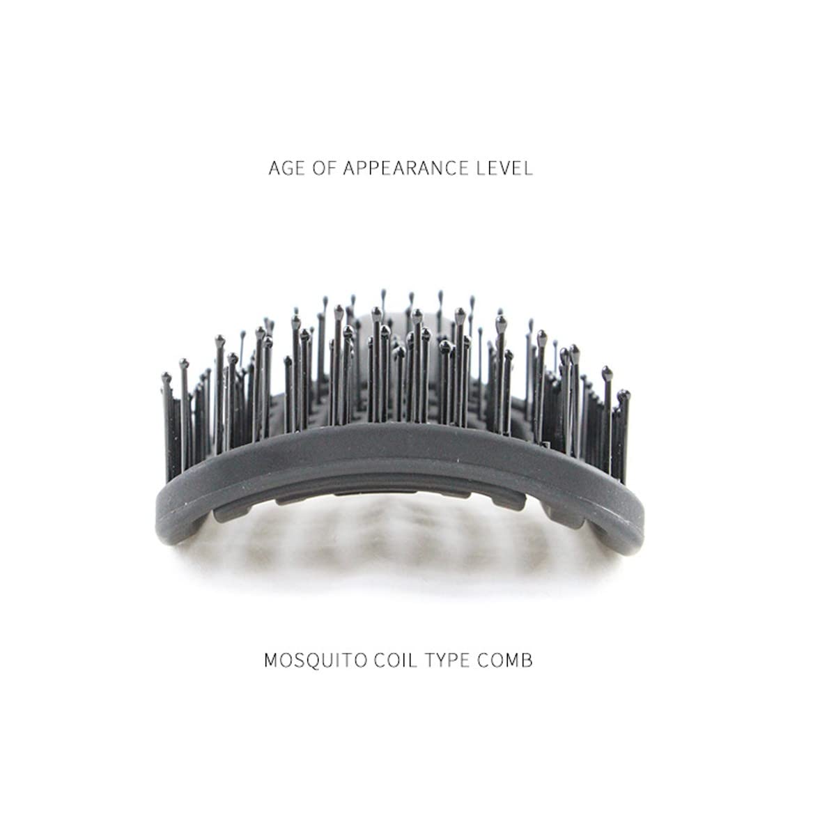 HENIJ Curved Vent Hair Brush for Blow Drying & Styling - Detangling Brush for Short Thick Hair - Professional Salon Quality Hairbrush for Men & Women (Black) - Perfect for Home Use, Travel & Salon Styling