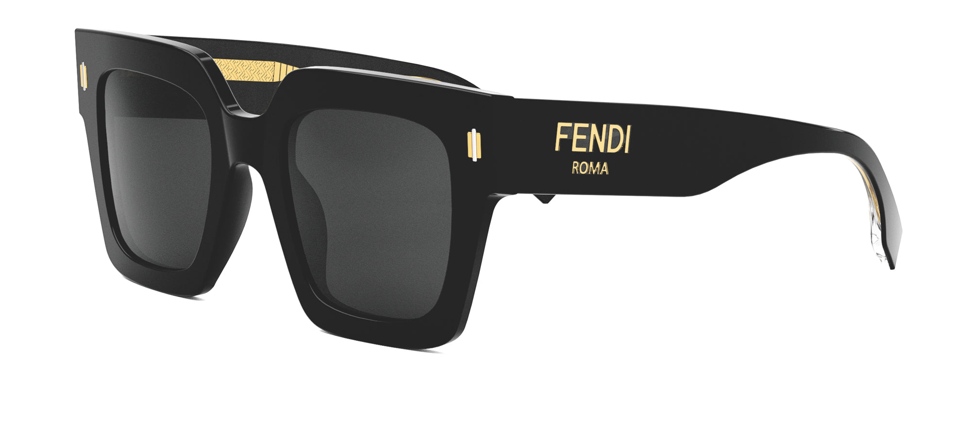 Fendi Roma FE40101I Sunglasses - Luxury Designer Shades for Women & Men - Perfect for Outdoor Activities, Travel & Fashion Accessories