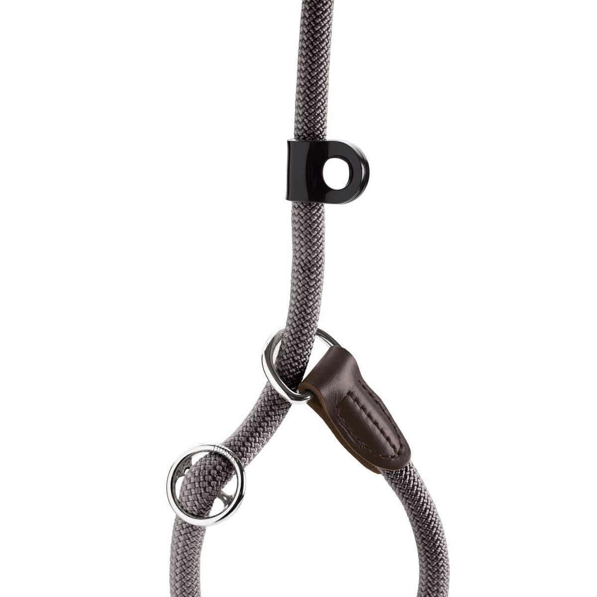 HUNTER Retriever Lead Rope for Dogs - Small Size, Durable Grey Nylon Training Leash - Perfect for Walking, Training & Outdoor Adventures