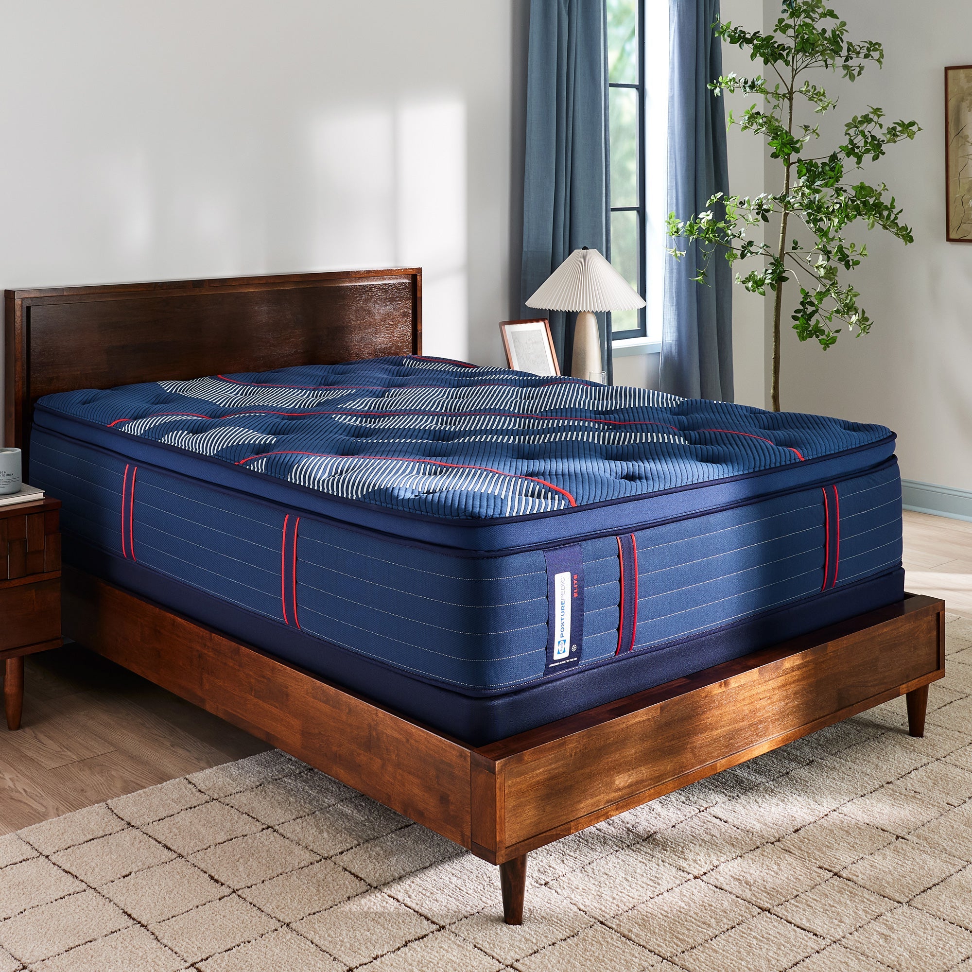 Sealy Posturepedic Elite Albany Soft Pillowtop Mattress - Queen Size Plush Support for Back Pain Relief | Perfect for Master Bedroom & Guest Room Comfort