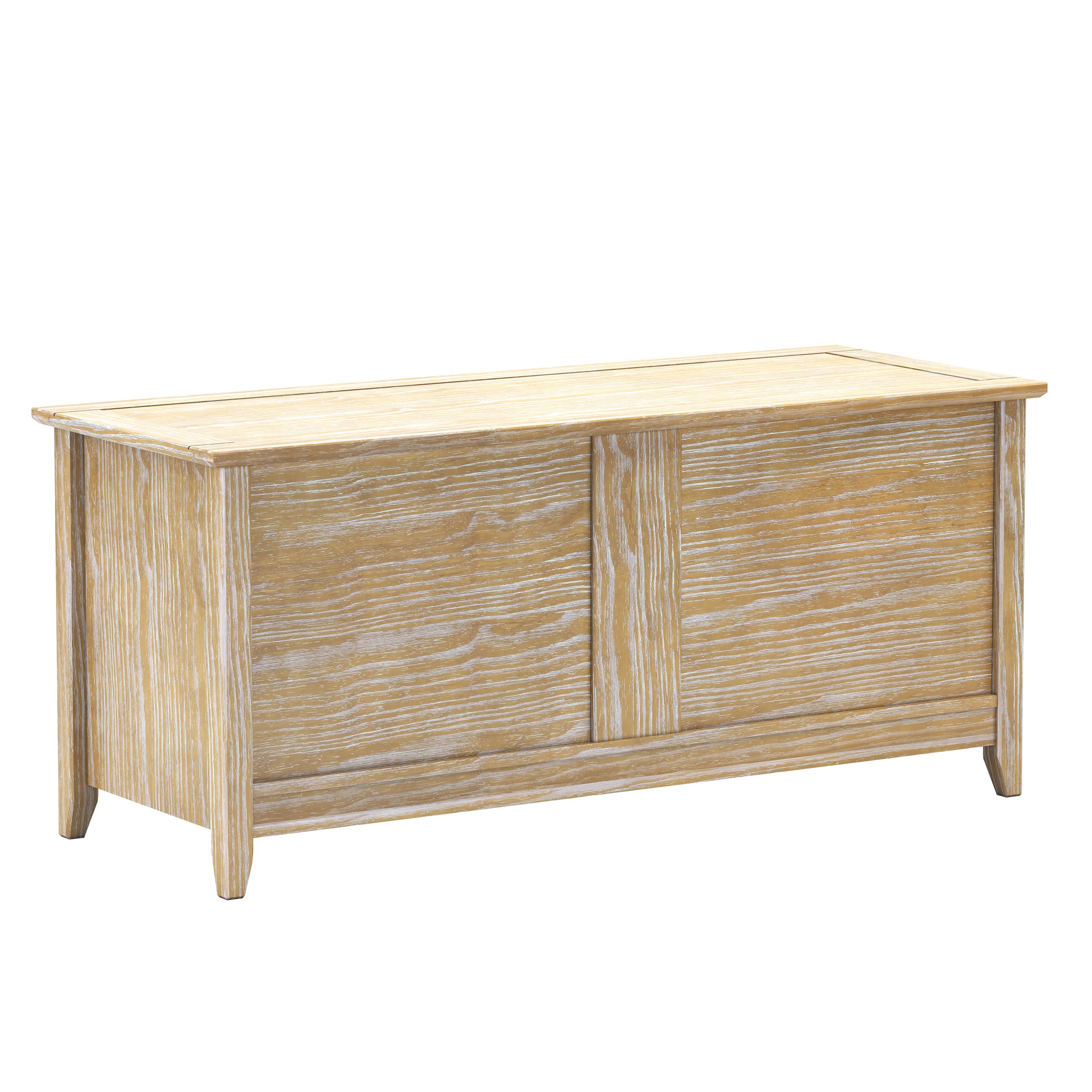 Greenport Storage Bench - Stylish and Functional Entryway Organizer with Seat | Perfect for Hallway, Living Room, and Bedroom Storage Solutions