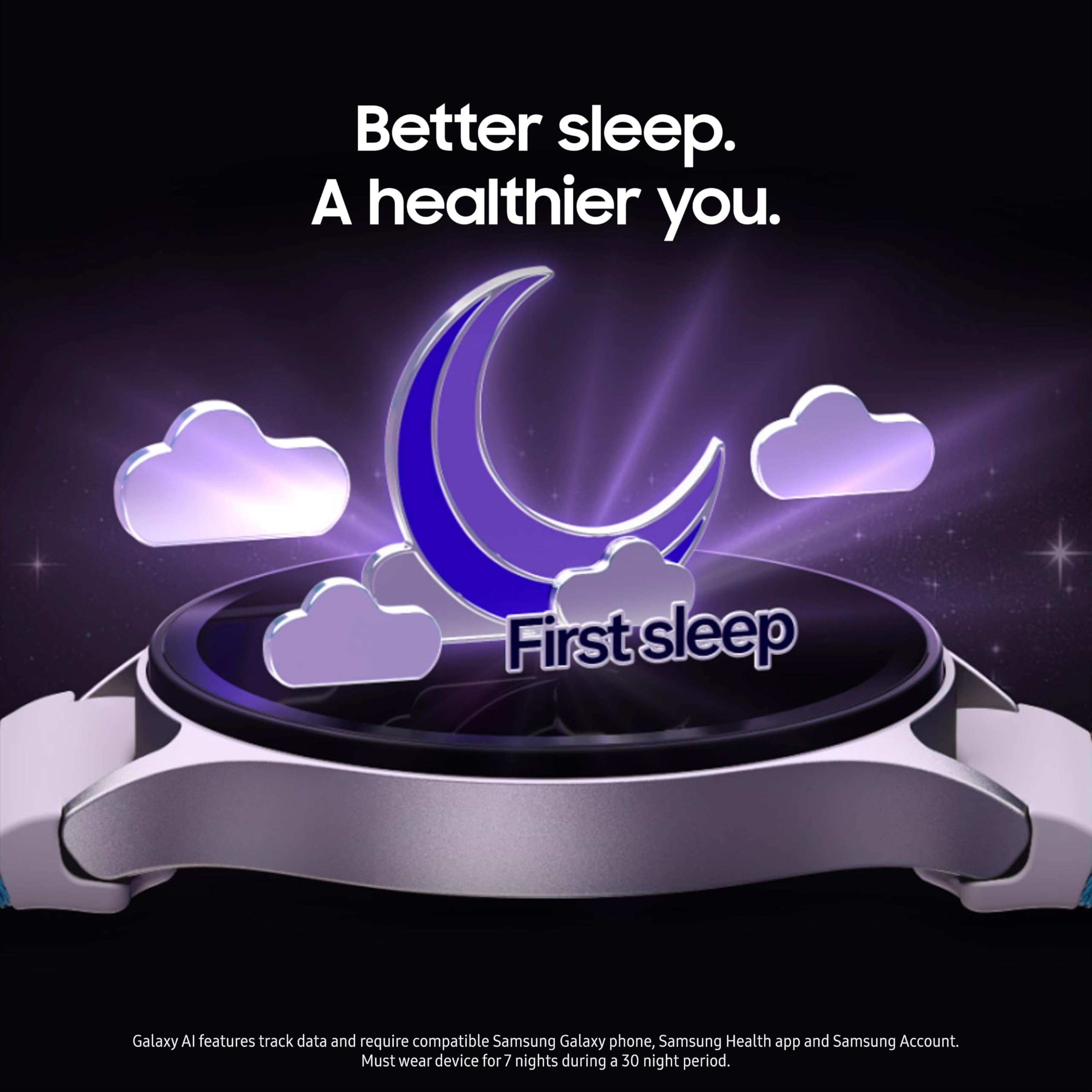 SAMSUNG Galaxy Watch 7 44mm Bluetooth Smartwatch with AI Health Tracking - Heart Rate Monitor, Sleep Analysis, Fitness Tracker, Energy Score & Wellness Tips | Includes Free Band & 1 Year Warranty (2024, Silver) | Perfect for Workouts, Sleep Optimization & Daily Activity Tracking