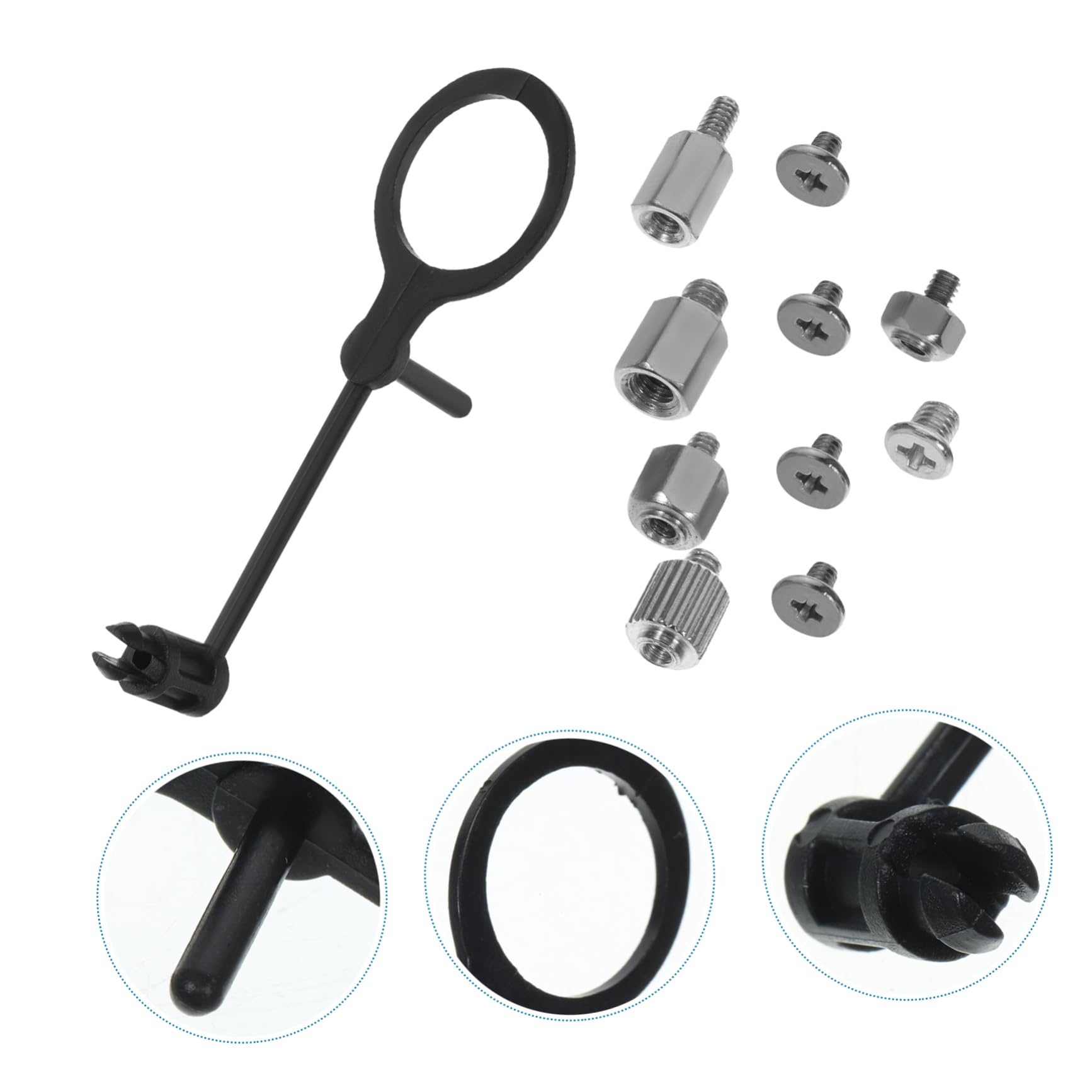 Jojofuny 5 Sets Universal Motherboard Mounting Screws & SSD Screw Kit - Computer Hardware Accessories for PC Builders, DIY Enthusiasts - Perfect for PC Assembly, Laptop Repair, and SSD Installation