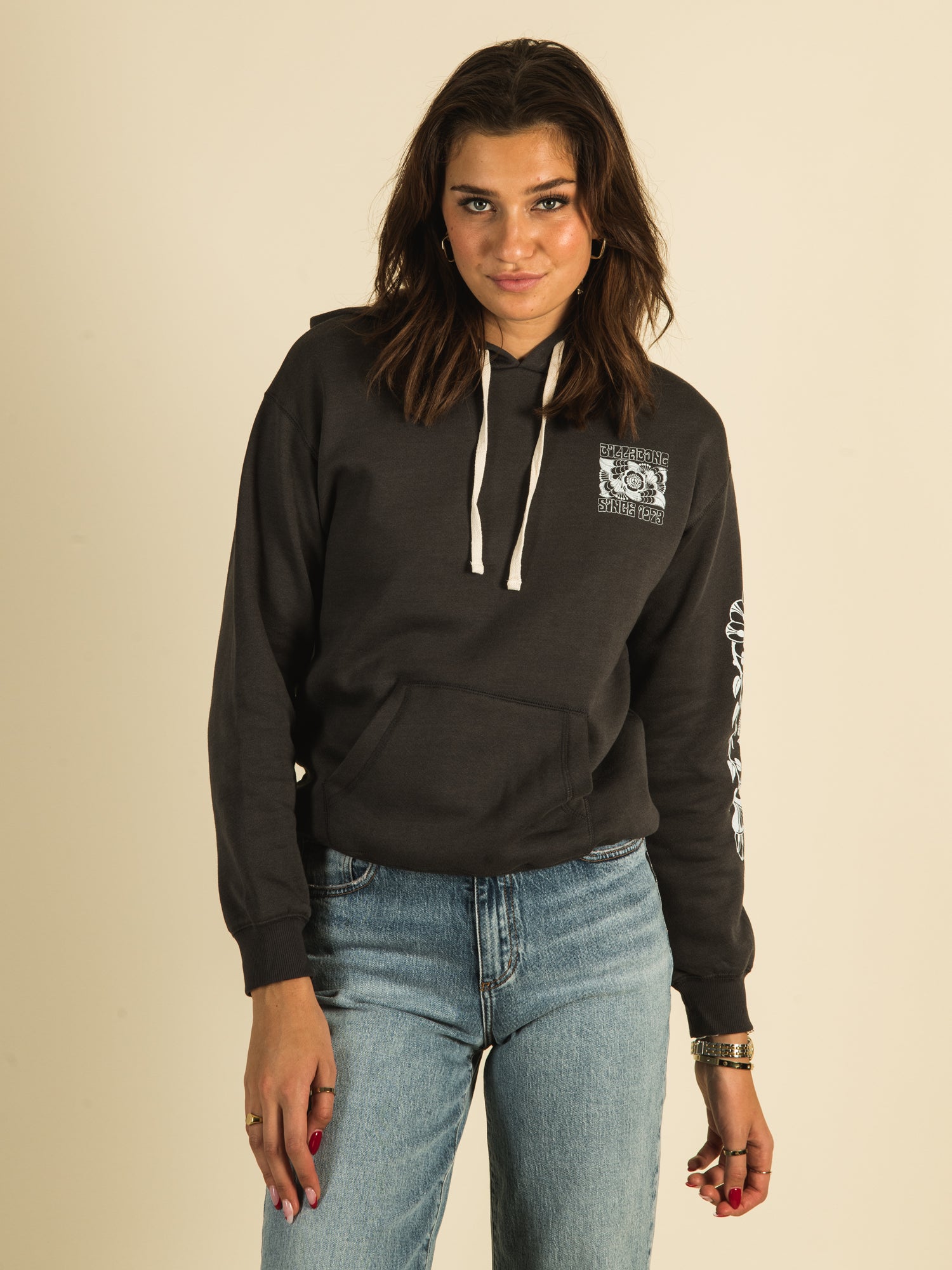 BILLABONG KINDNESS IS MAGIC HOODIE - Soft & Comfortable Pullover Hooded Sweatshirt for Men & Women - Perfect for Casual Wear, Street Style & Outdoor Activities