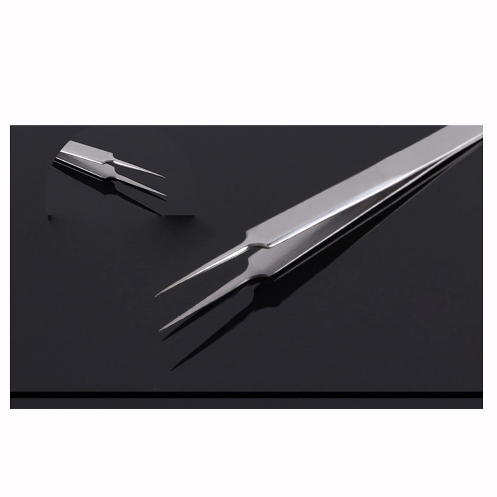 Professional Anti-Static Hair Removal Tweezers - Precision Curved & Straight Eyelash Extension Tweezers for Eyebrow Shaping, Lash Application & Makeup - Perfect for Salon, Home Use & Professional Beauty Kits