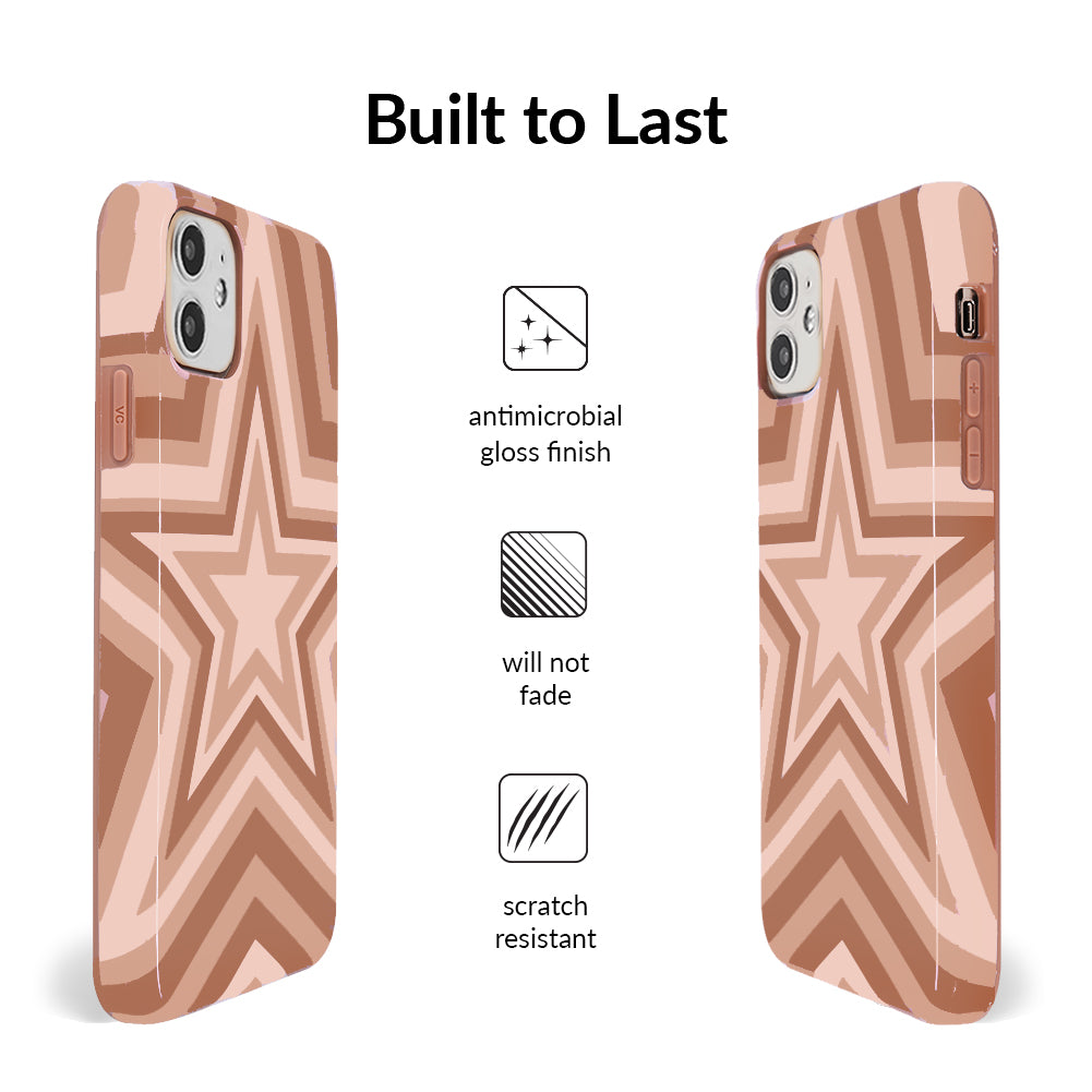 Starstruck iPhone Case - Premium Protective Cover for iPhone 13/14/15 Pro Max - Shockproof & Scratch Resistant - Perfect for Everyday Use, Travel & Outdoor Activities