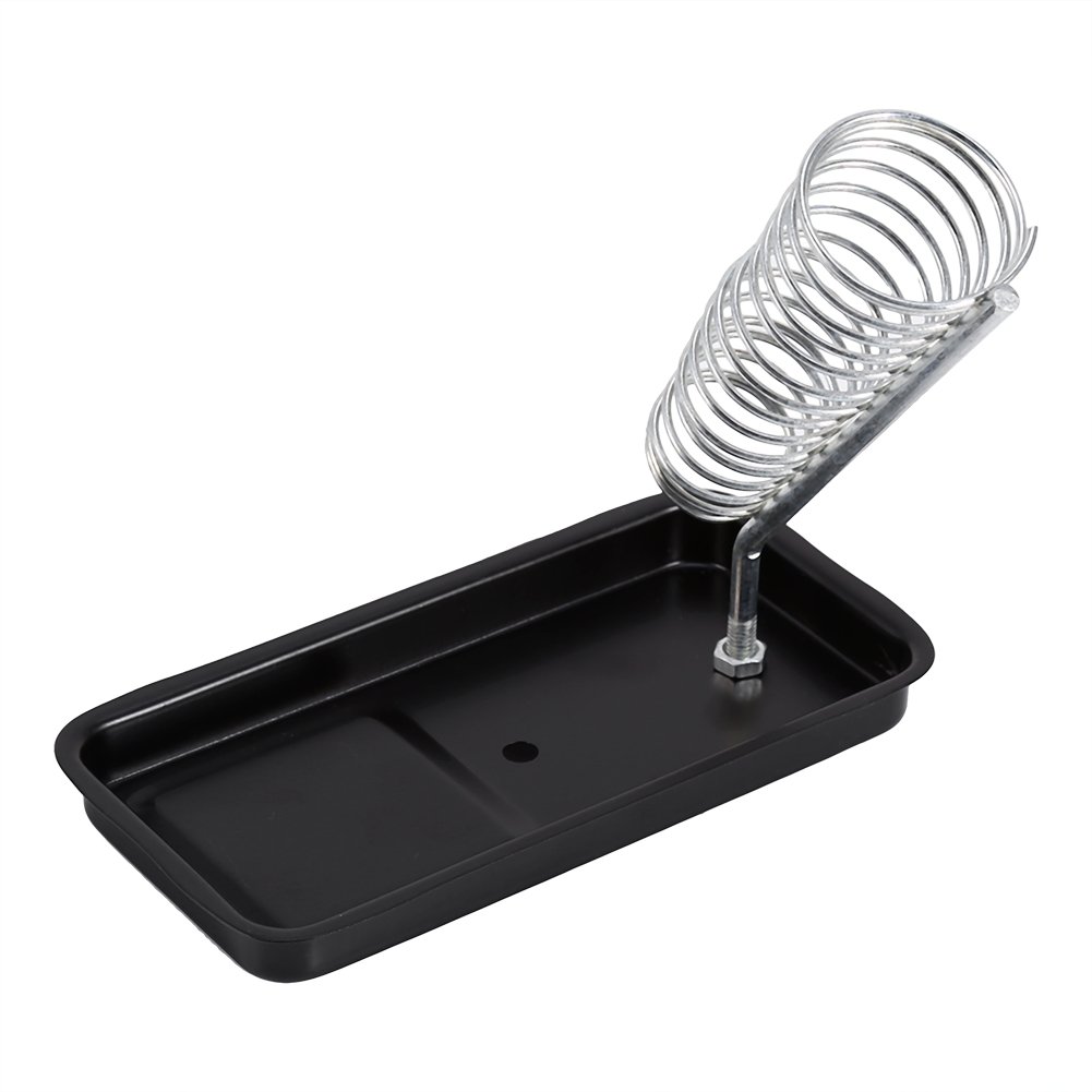 Cast Iron Electric Soldering Iron Stand - 360° Rotating, Adjustable Temperature, Durable & Universal Compatibility for Welding Tools | Perfect for Electronics Repair, DIY Projects & Home Workshops