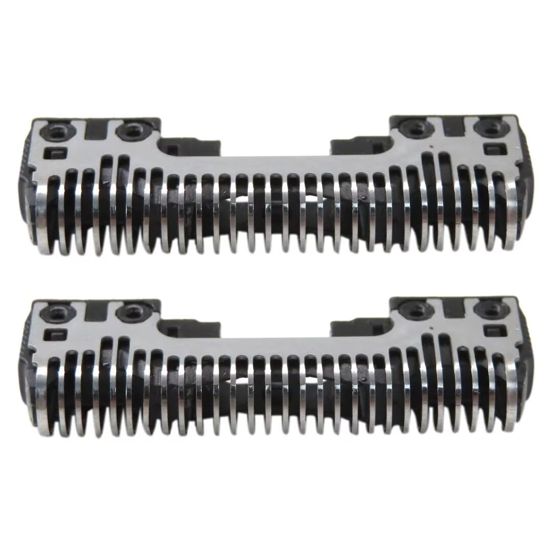 2PCS Replacement Shaver Razor Heads for Panasonic ES6002 ES6003 ES6013 ES6015 ES6016 ES-RT81 ES-RT51 ES-RT20 ES-RT30 ES-RT401 ES-RT60 - Inner Blade Cutter for Men's Beard Trimmer - Perfect for Home & Travel Grooming