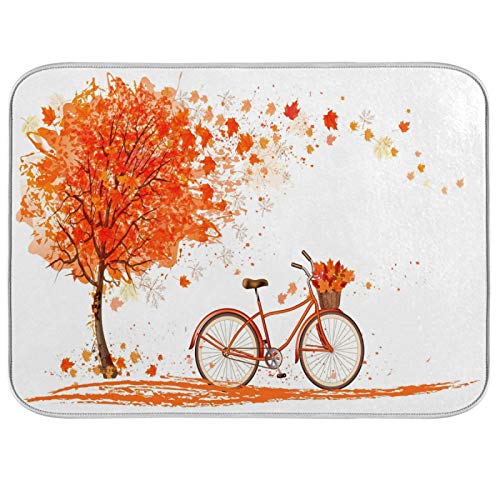 Fall Tree and Bicycle