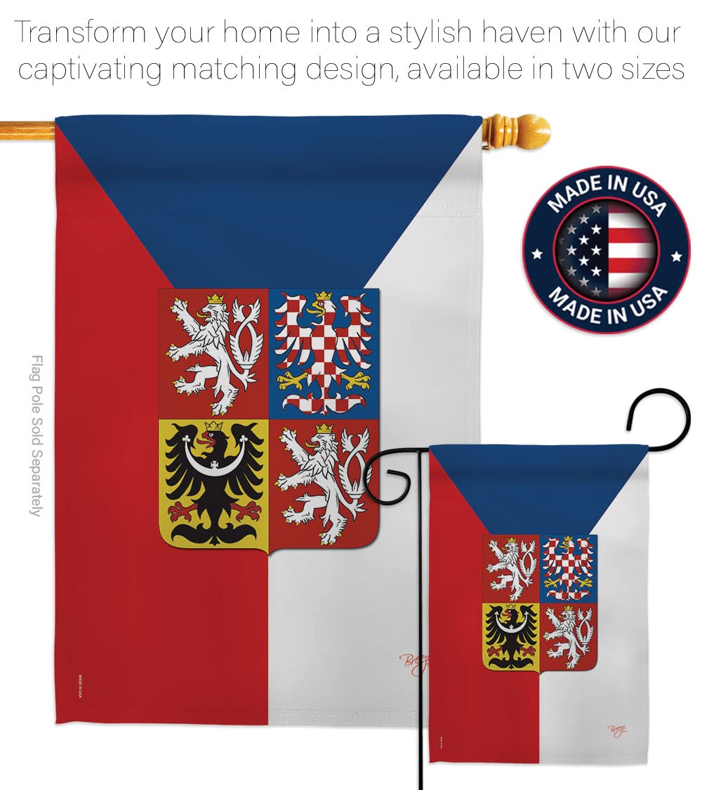 Czech Nationality Decorative Flag Set 28