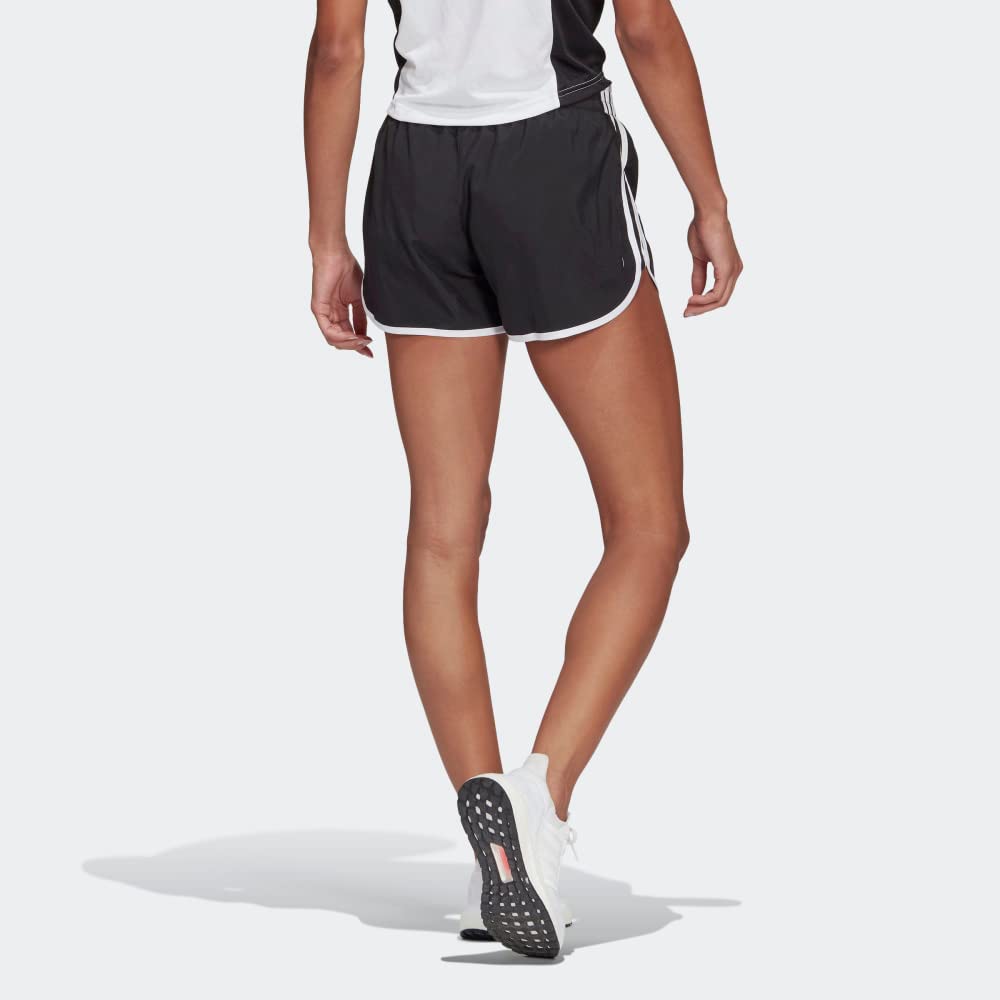 Adidas Women's Marathon 20 Running Shorts - Lightweight Breathable Workout Shorts for Women - Perfect for Running, Gym Training & Yoga