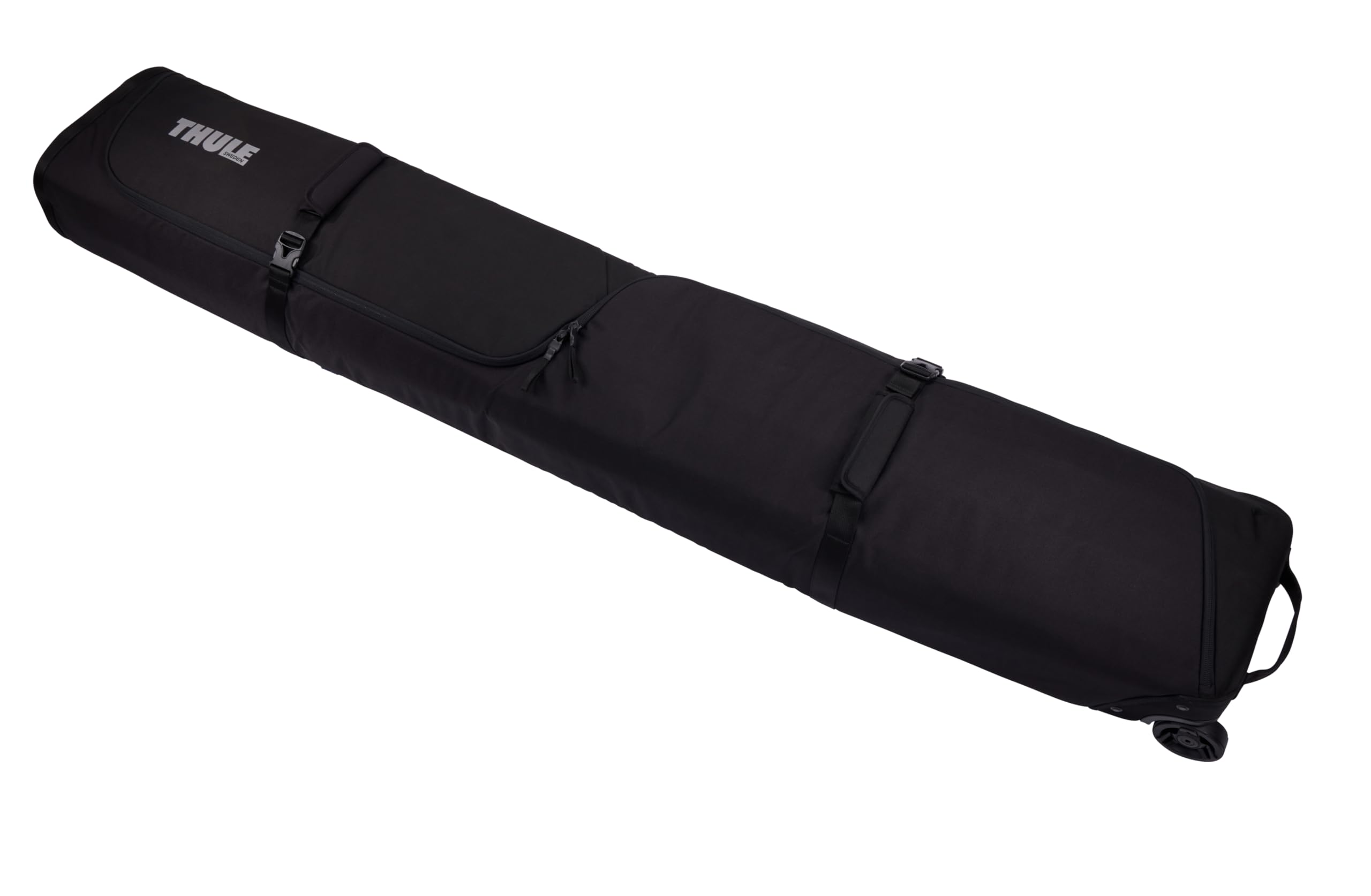Thule Roundtrip Ski Roller Bag - Durable Travel Case for Skis & Snowboards - Perfect for Airplane Travel & Winter Sports Gear Storage