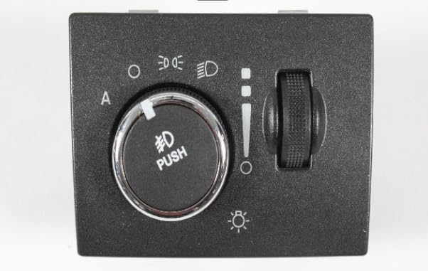 Genuine Chrysler 68029265AD Headlight Switch - Replacement Headlamp Control for Dodge Ram 1500 2500 3500 - Perfect for Night Driving & Off-Road Adventures