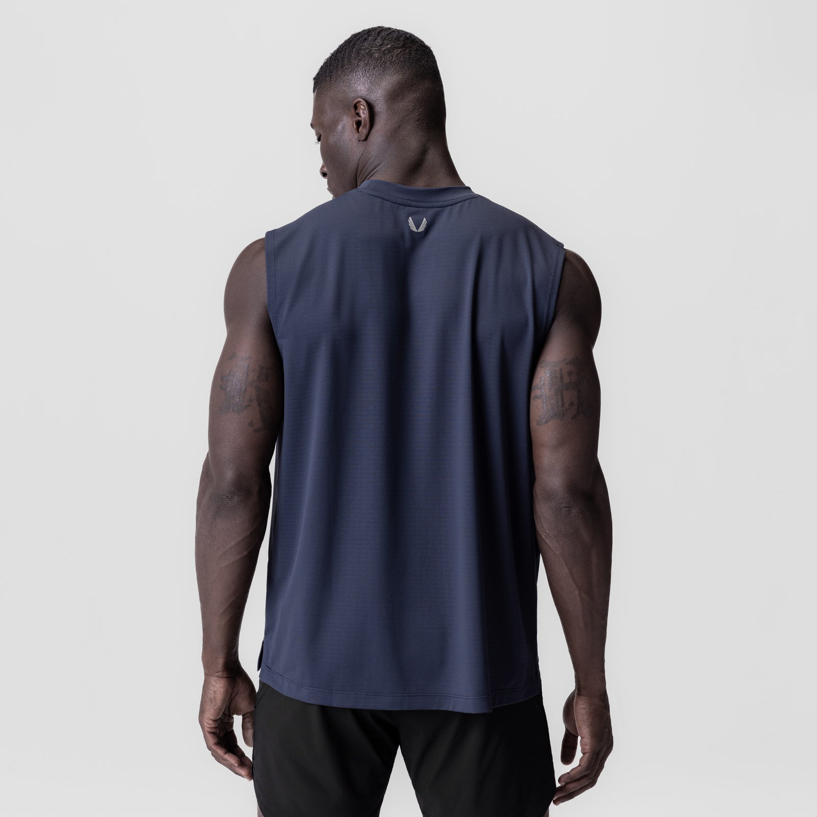 3D Lite® 2.0 Lycra® Relaxed Cutoff Shorts for Men - Comfortable Navy Blue Athletic Shorts | Perfect for Running, Gym Workouts & Casual Wear