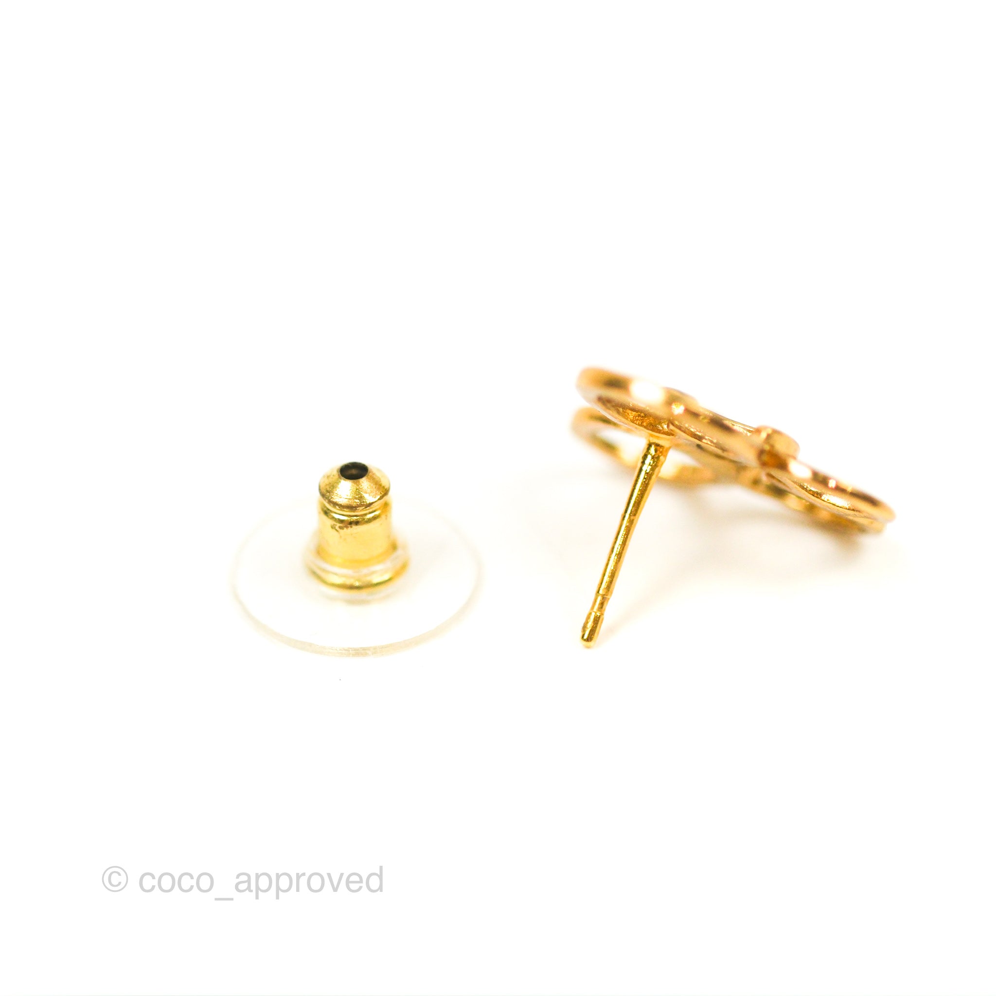 Chanel CC Butterfly Earrings in Gold Tone - 22S Collection | Luxury Fashion Jewelry for Women, Perfect for Parties, Weddings & Special Occasions