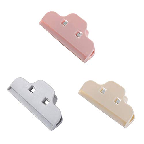 4 PCS Diamond Painting Plastic Clips - Cross Stitch Embroidery Fixing Tools with Storage Case - Sealing Clamps for DIY Crafts (Grey) - Perfect for Art Projects, Home Decor & Gift Making