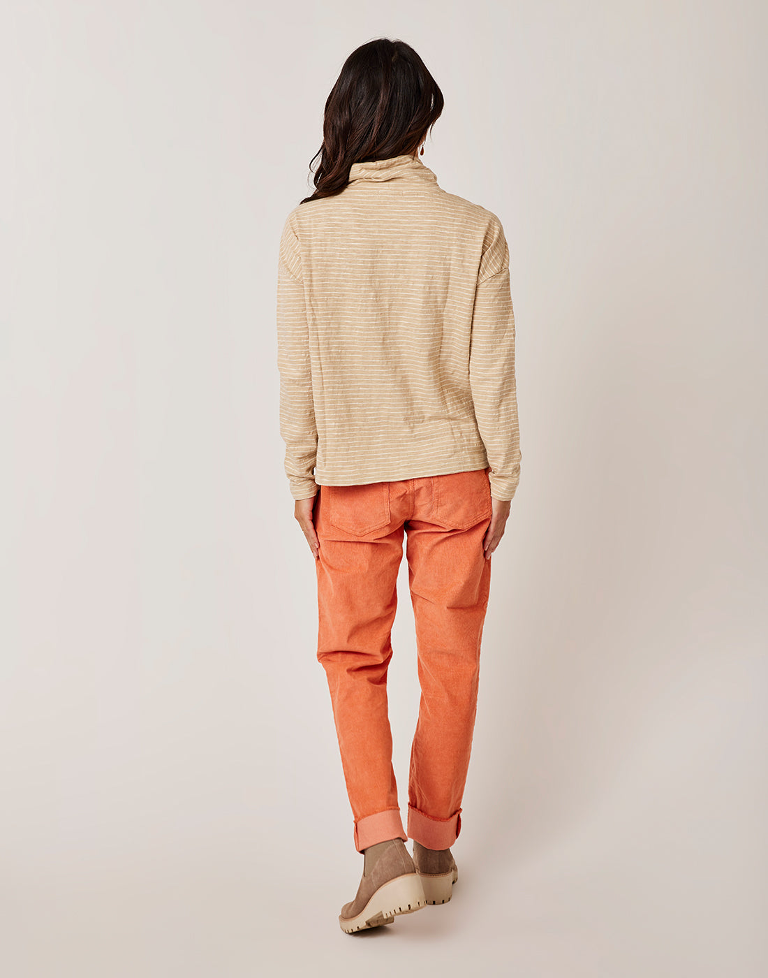 Carson Cord Terracotta Shoes - Final Sale | Comfortable & Stylish Footwear for Casual Outings & Everyday Wear