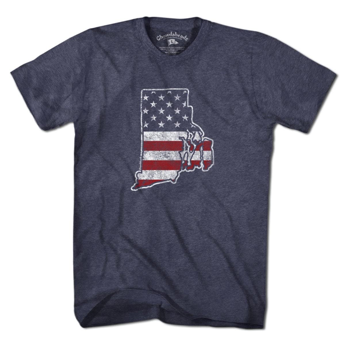 Vintage Rhode Island USA Unisex T-Shirt - Soft Cotton Blend Casual Tee | Perfect for Travel, Souvenirs & Everyday Wear