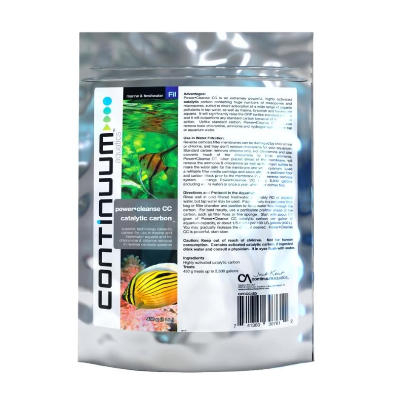 CONTINUUM Power Cleanse Catalytic Carbon Water Filter Cartridge - Removes Chlorine, Chemicals & Impurities for Cleaner Drinking Water | Perfect for Home, Office & RV Use