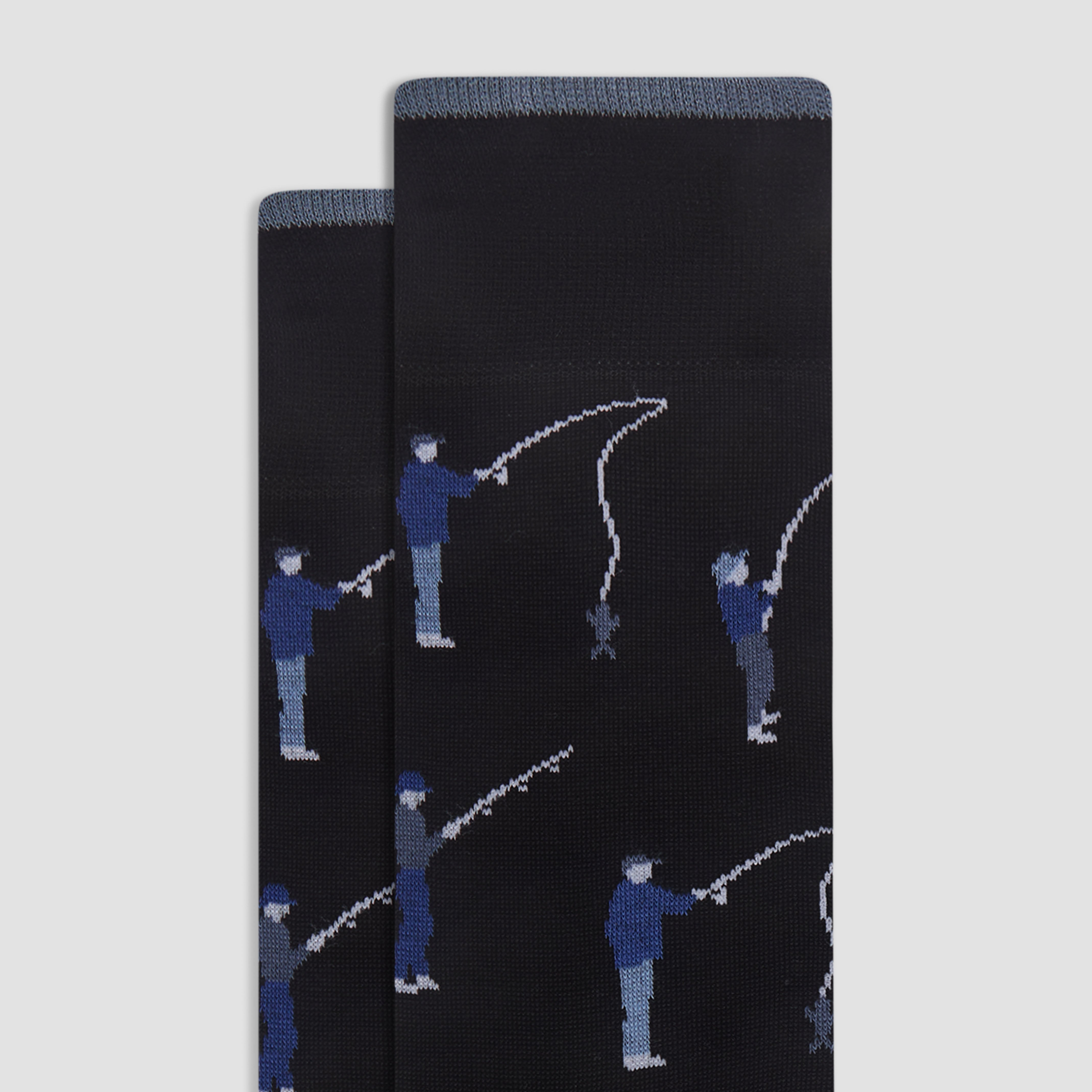 Premium Fisherman Mid Calf Socks for Men & Women - Comfortable Outdoor & Work Socks - Perfect for Hiking, Fishing, and Daily Wear