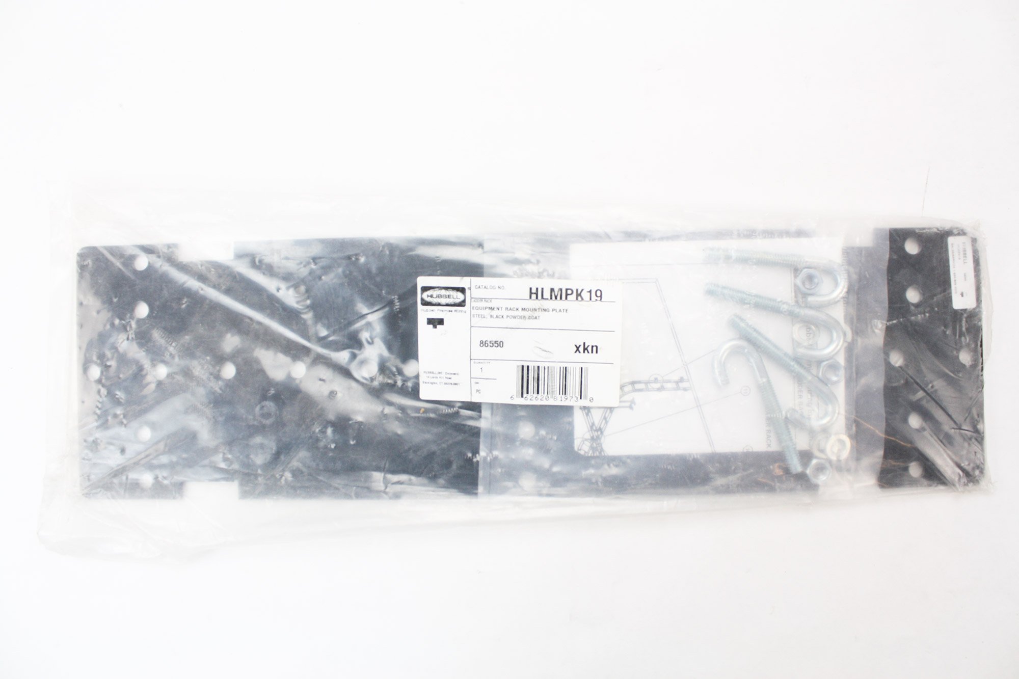 Hubbell Nextframe Ladder Rack Mounting Kit for Relay Rack - Easy Installation, Durable Construction - Perfect for Data Centers, Server Rooms & Network Equipment Organization