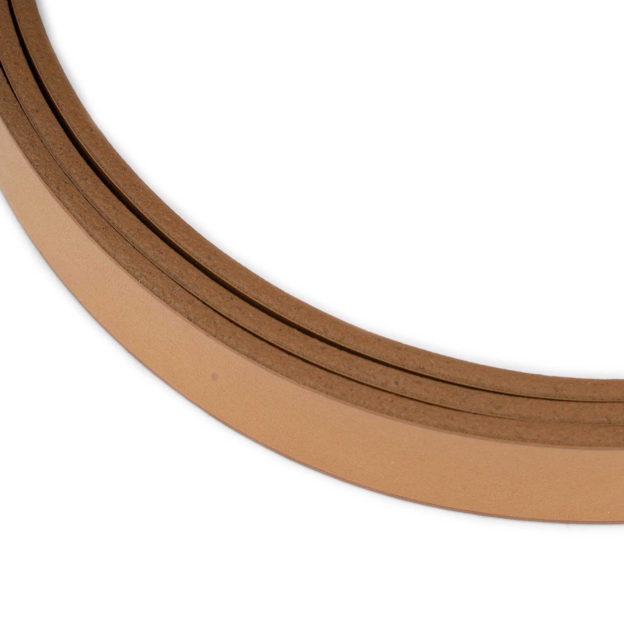 Mustard Brown 1.5cm Leather Belt Strap for Ferragamo Buckles - Women's Replacement Accessory | Perfect for Office, Casual & Formal Outfits