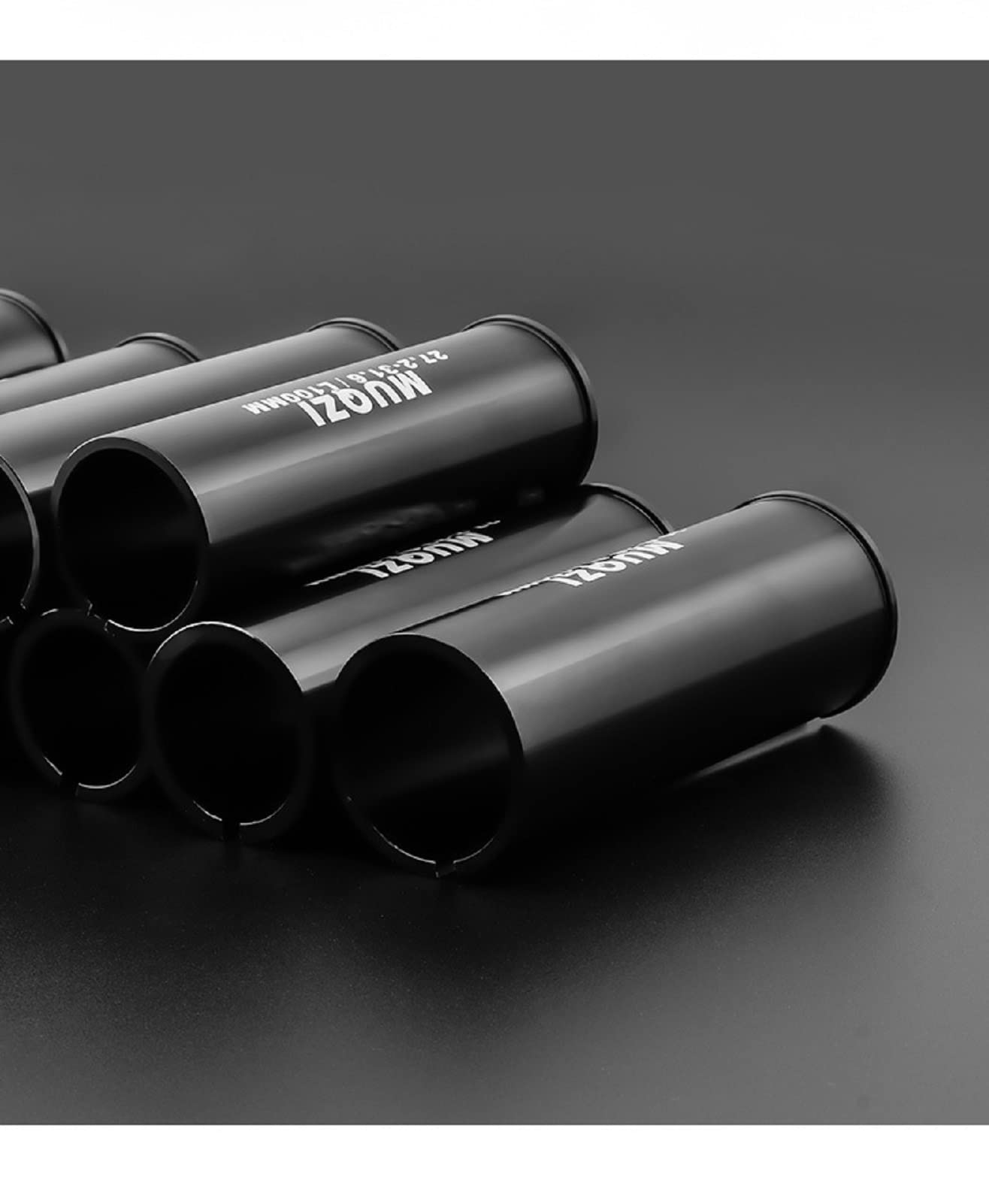 100mm Bike Seat Post Shim Adapter 27.2mm to 28.6mm 30mm 30.4mm 30.8mm 30.9mm 31.6mm 33.9mm - Aluminum Alloy Bicycle Seatpost Tube Converter for MTB, Mountain, City & Road Bikes - Perfect for Adjusting Seat Height & Compatibility