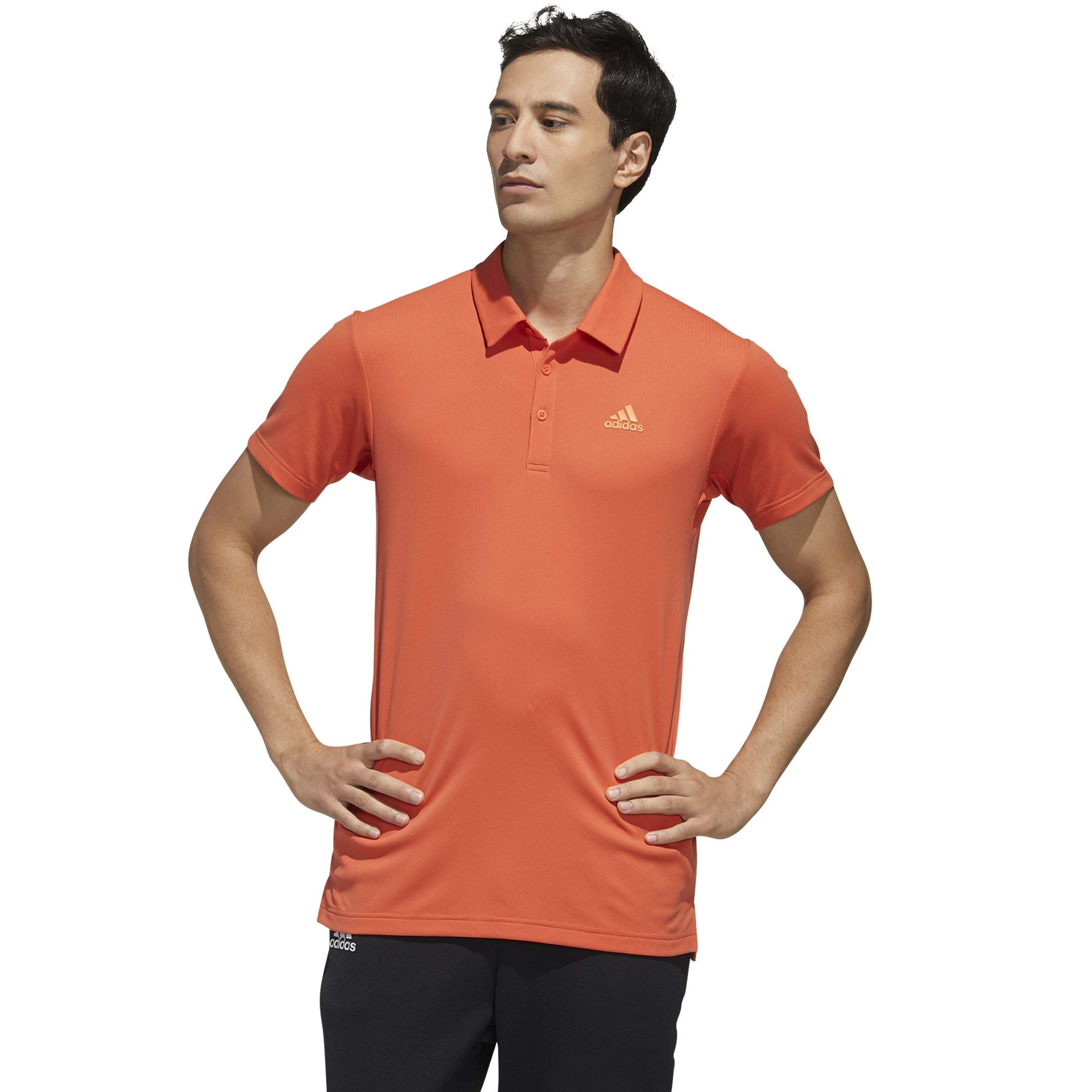 adidas Men's Heat.RDY Colorblocked Polo Shirt - Moisture Wicking Golf & Casual Wear - Perfect for Sports, Work & Outdoor Activities