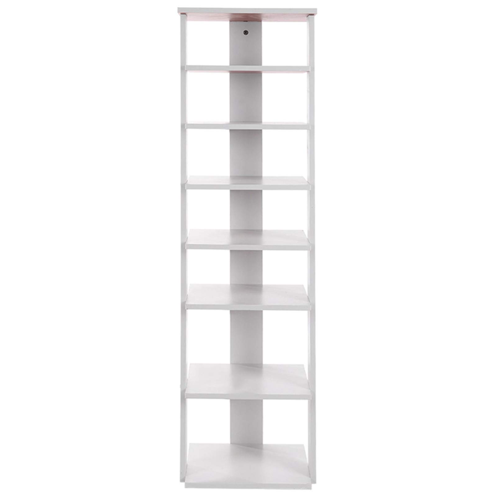 7-Tier Wooden Shoe Rack Organizer - Entryway Shoe Storage Stand for Shoes, Boots & Sandals | Space-Saving Shoe Shelf for Hallway, Closet & Mudroom Organization