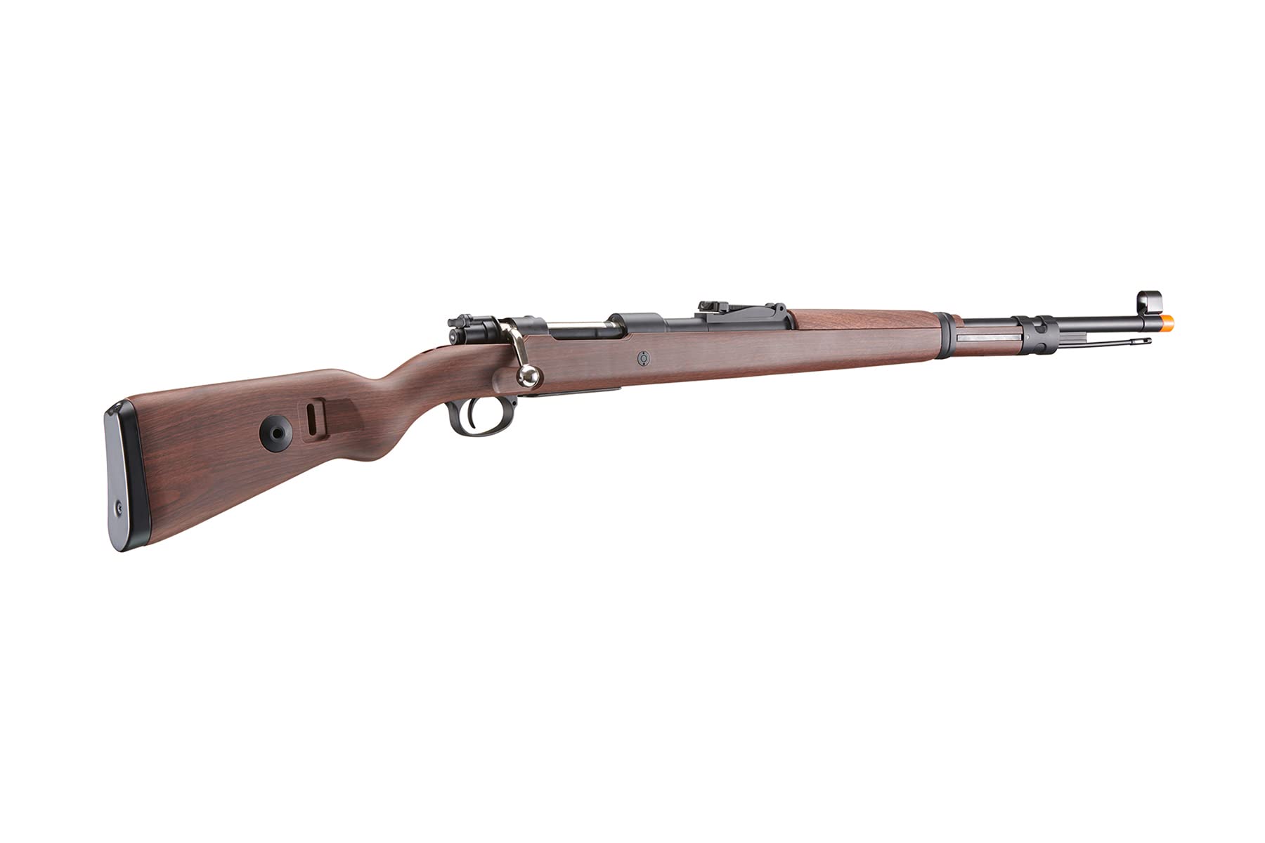 Double Bell WWII Kar 98K Bolt Action Gas Airsoft Rifle - Realistic Wood Finish | WW2 Military Reenactment, Airsoft Battles & Historical Collection